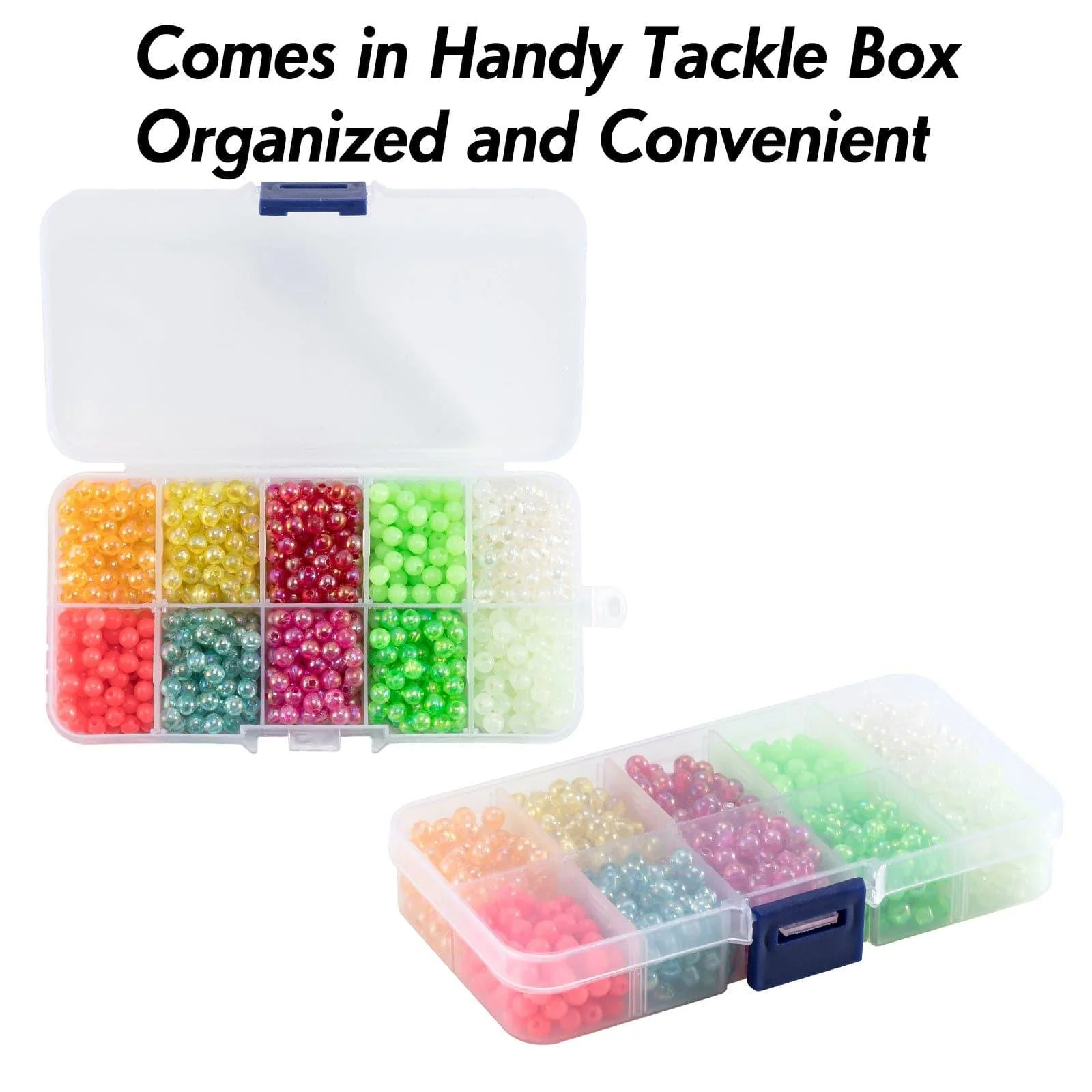 Dr.Fish 1000pcs Fishing Beads Kit 5mm - Image 3