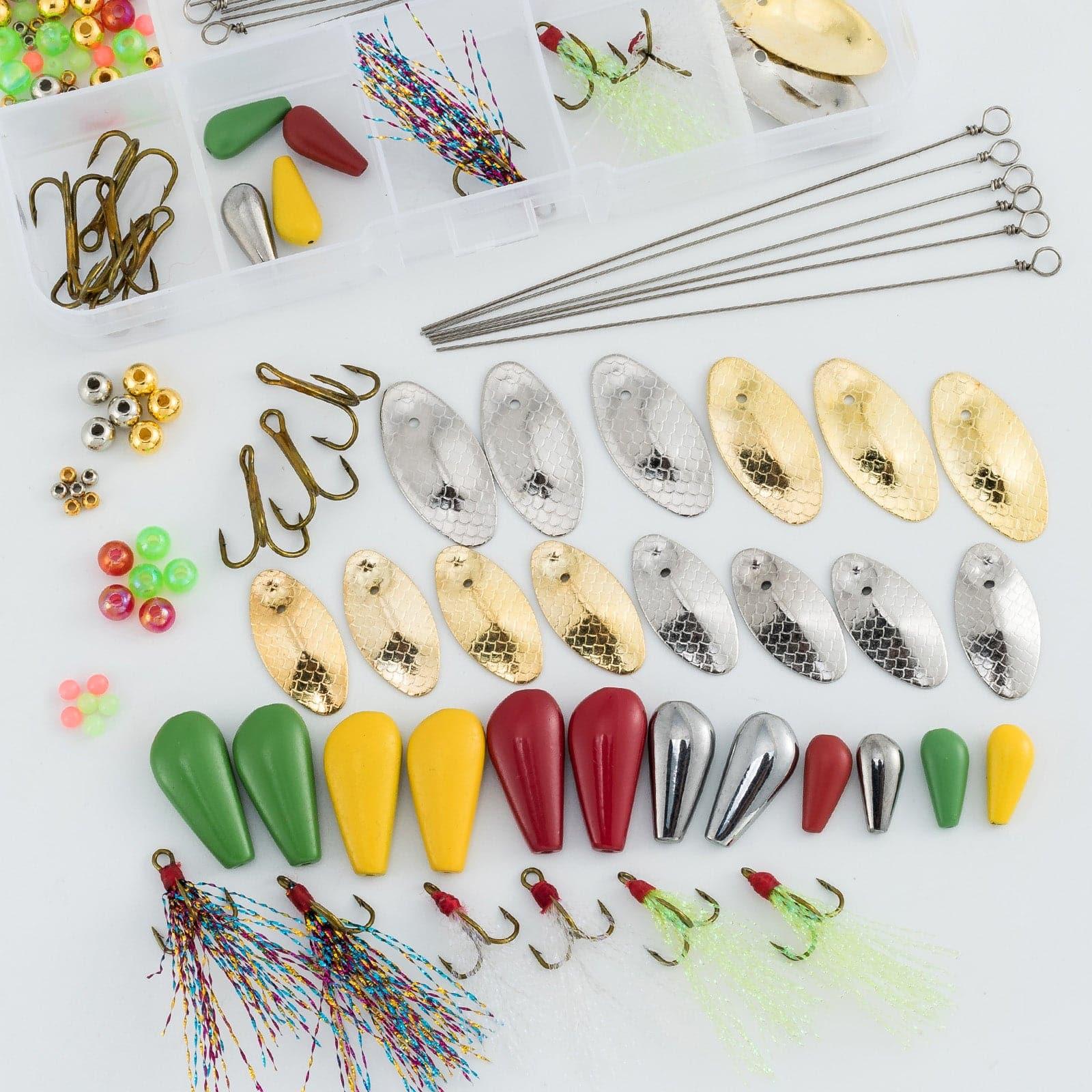 Dr.Fish 105pcs Spinner Making Kit - Image 2