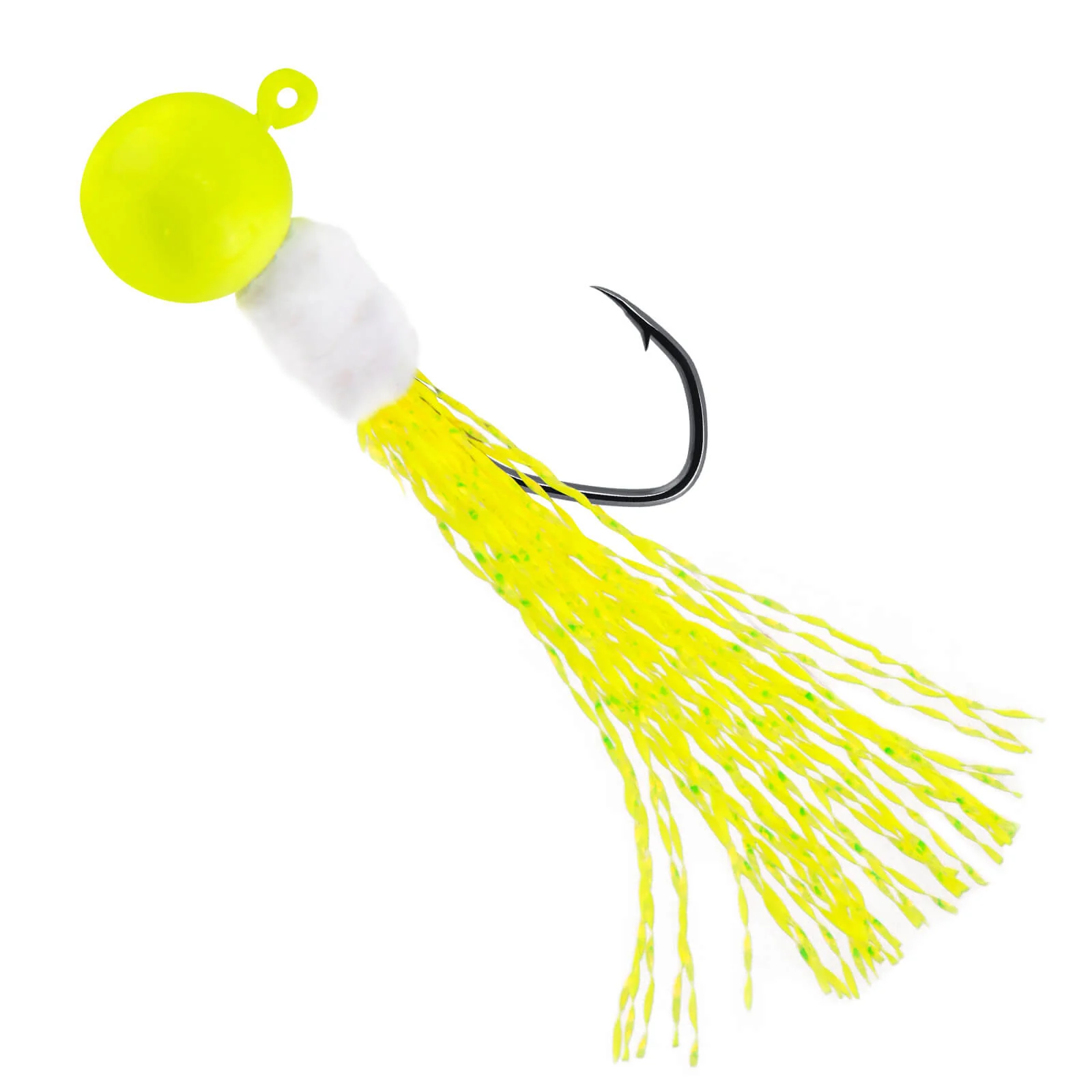 Dr.Fish 10pcs Crappie Marabou Jig heads 1/16oz-3/16oz - Image 10