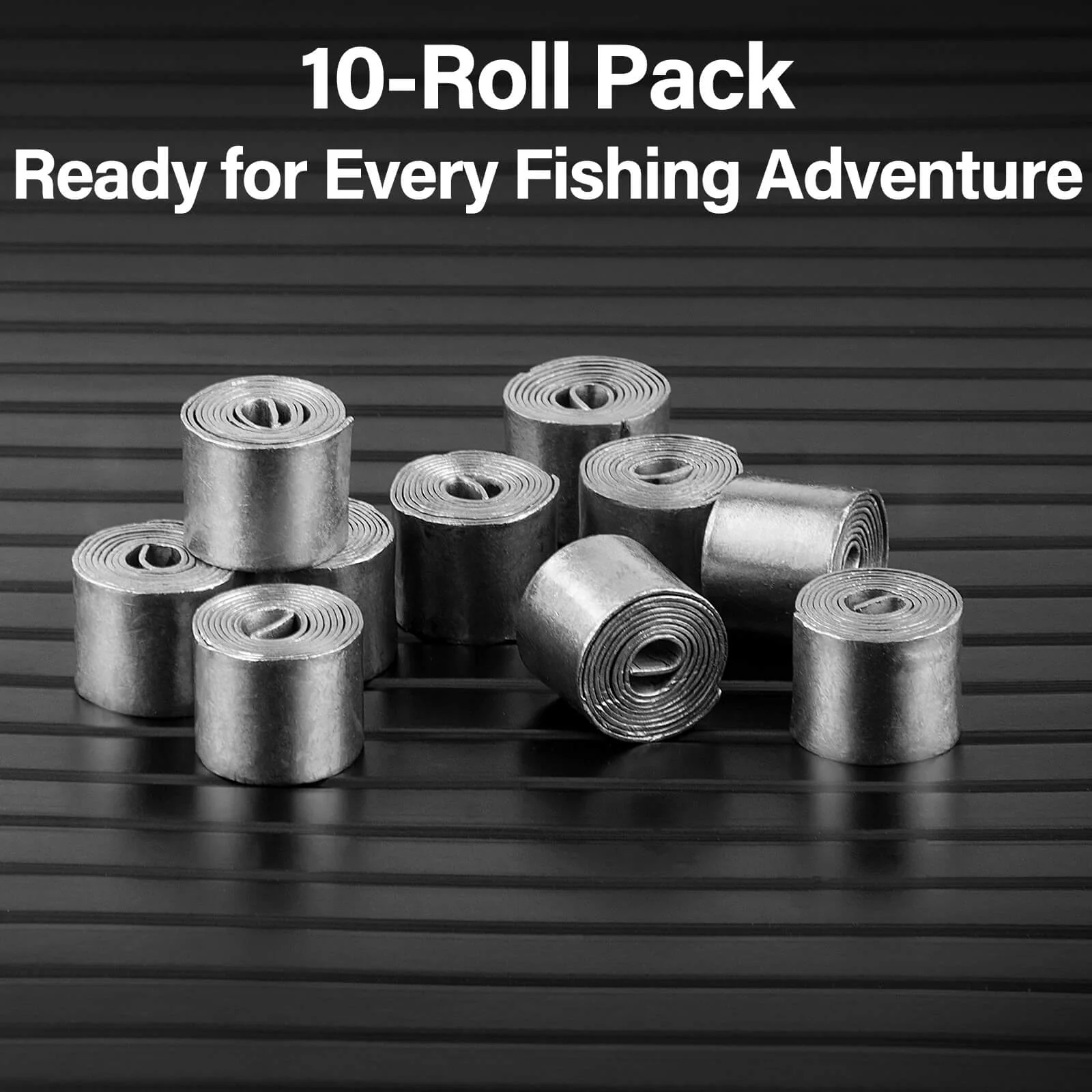 Dr.Fish 10pcs Fishing Lead Roll - Image 6