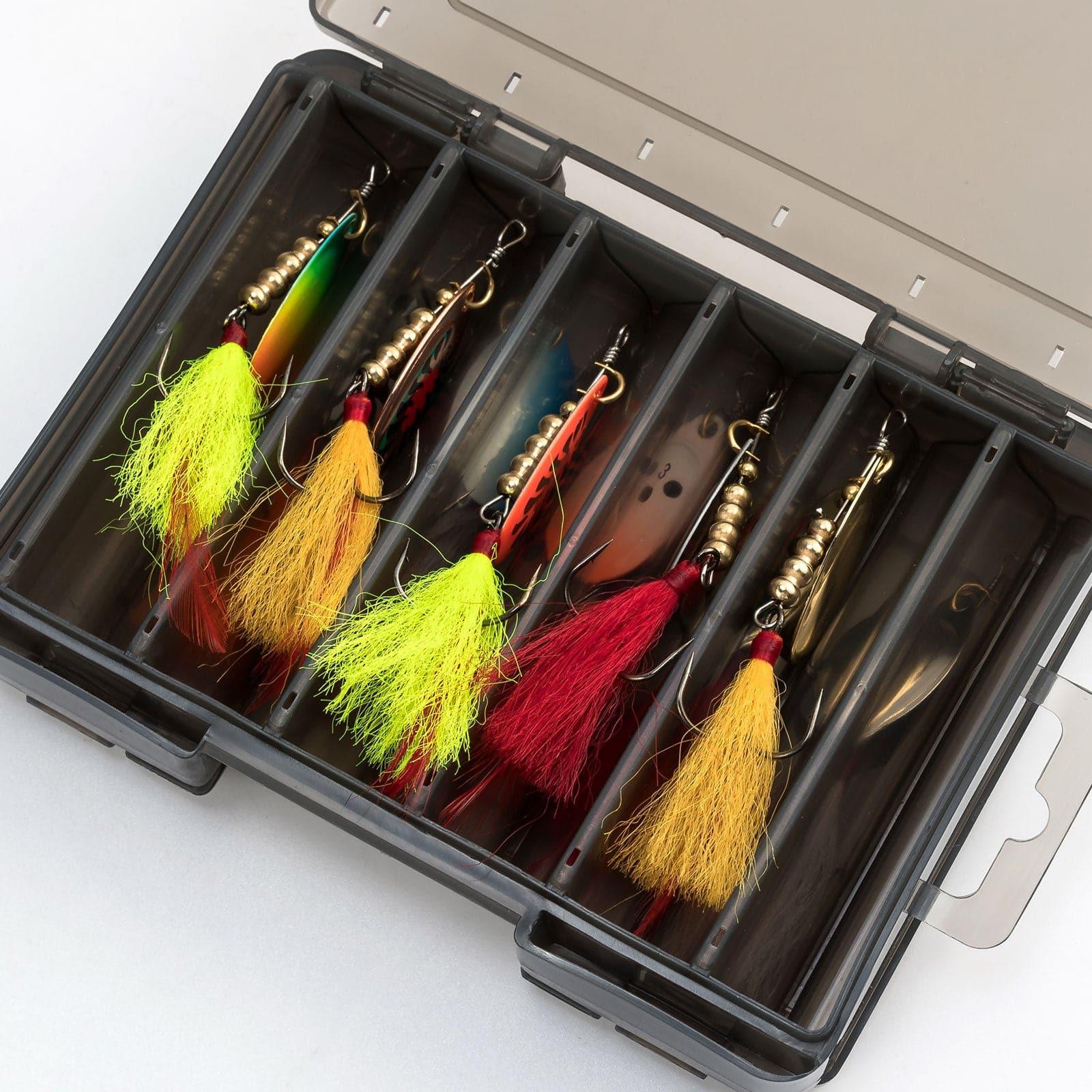 Dr.Fish 10pcs Foxtail Teaser Spinners Lures Kit - Image 8