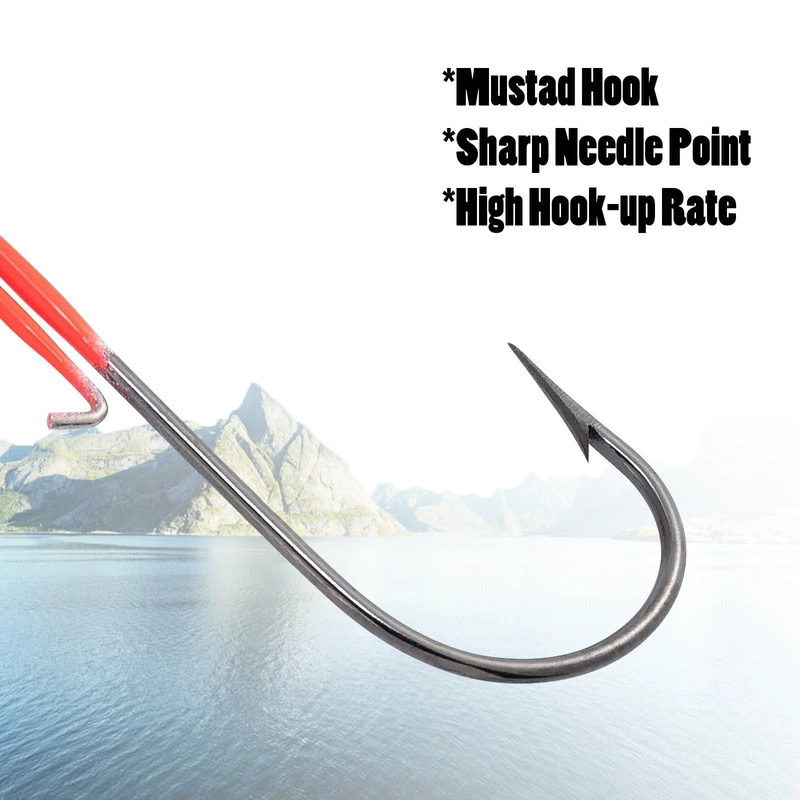 Dr.Fish Mushroom Worm Jig Heads 1/16oz-1/4oz - Image 5