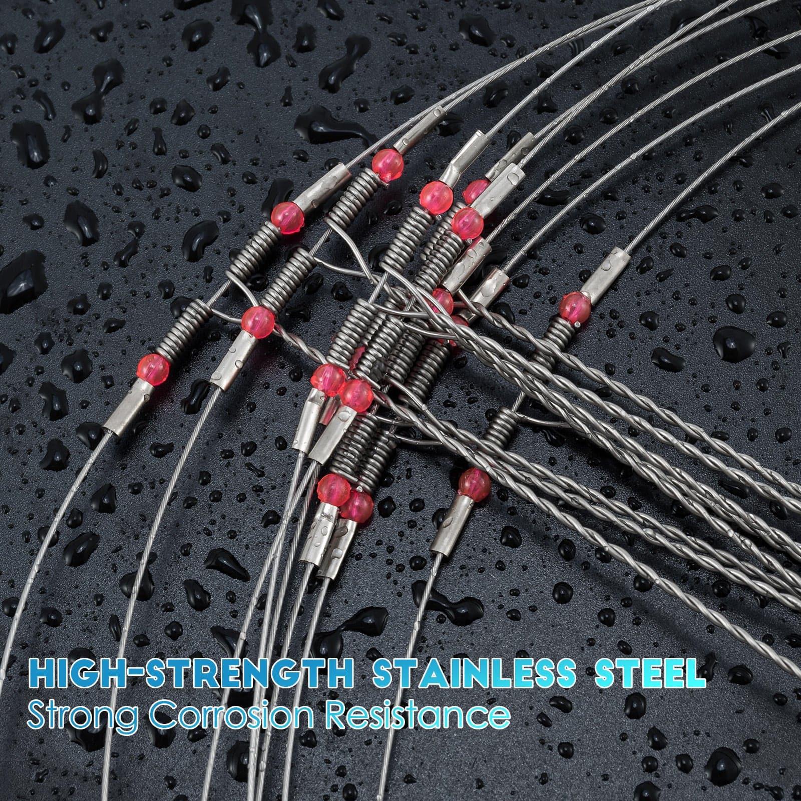 Dr.Fish 10pcs Sea Fishing Wire Trace Leaders - Image 5