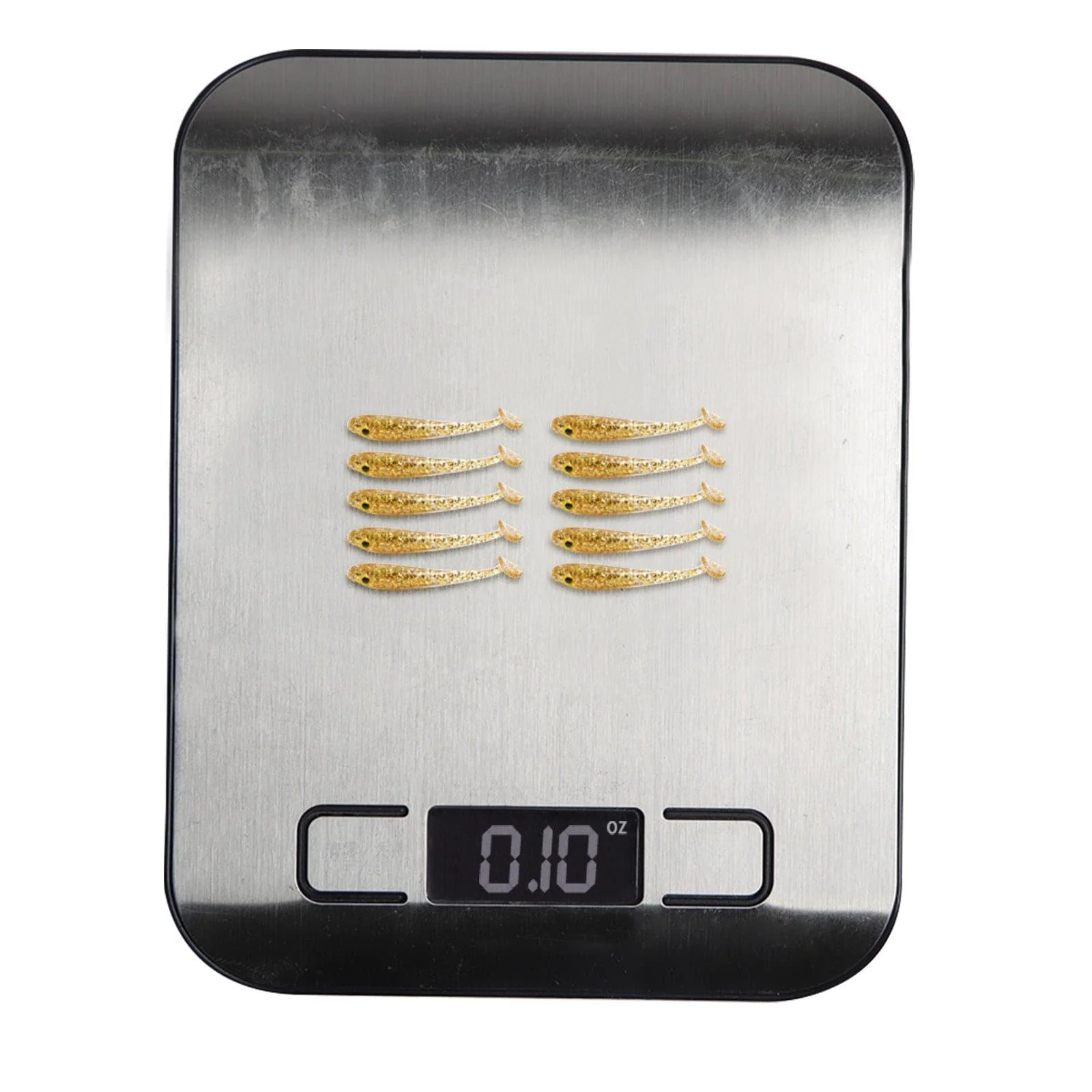 Dr.Fish 10pcs Flashing Glitter Soft Baits 1.57'' - Image 6
