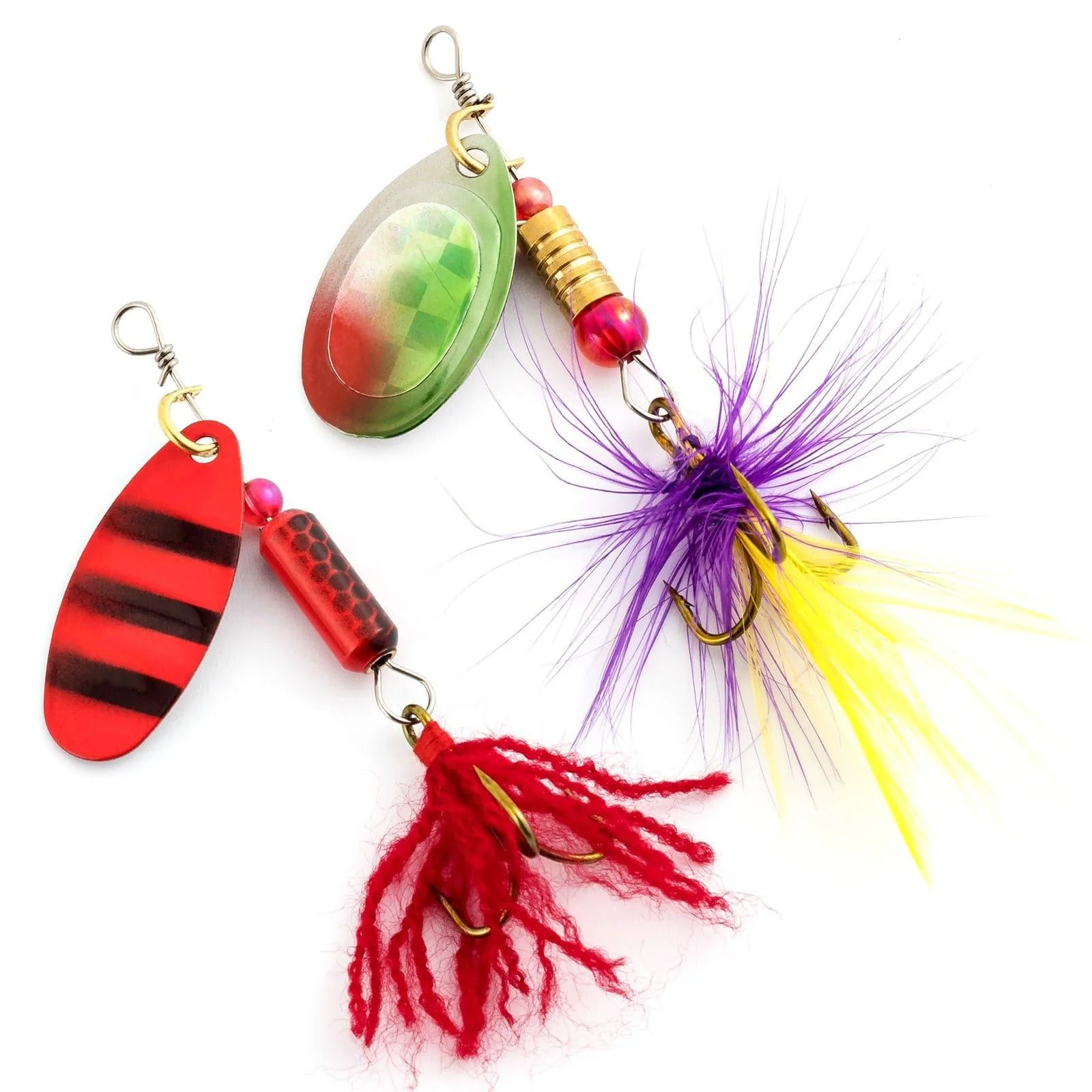 Dr.Fish 12pcs Inline Spinner Lures Kit - N2 - Image 4