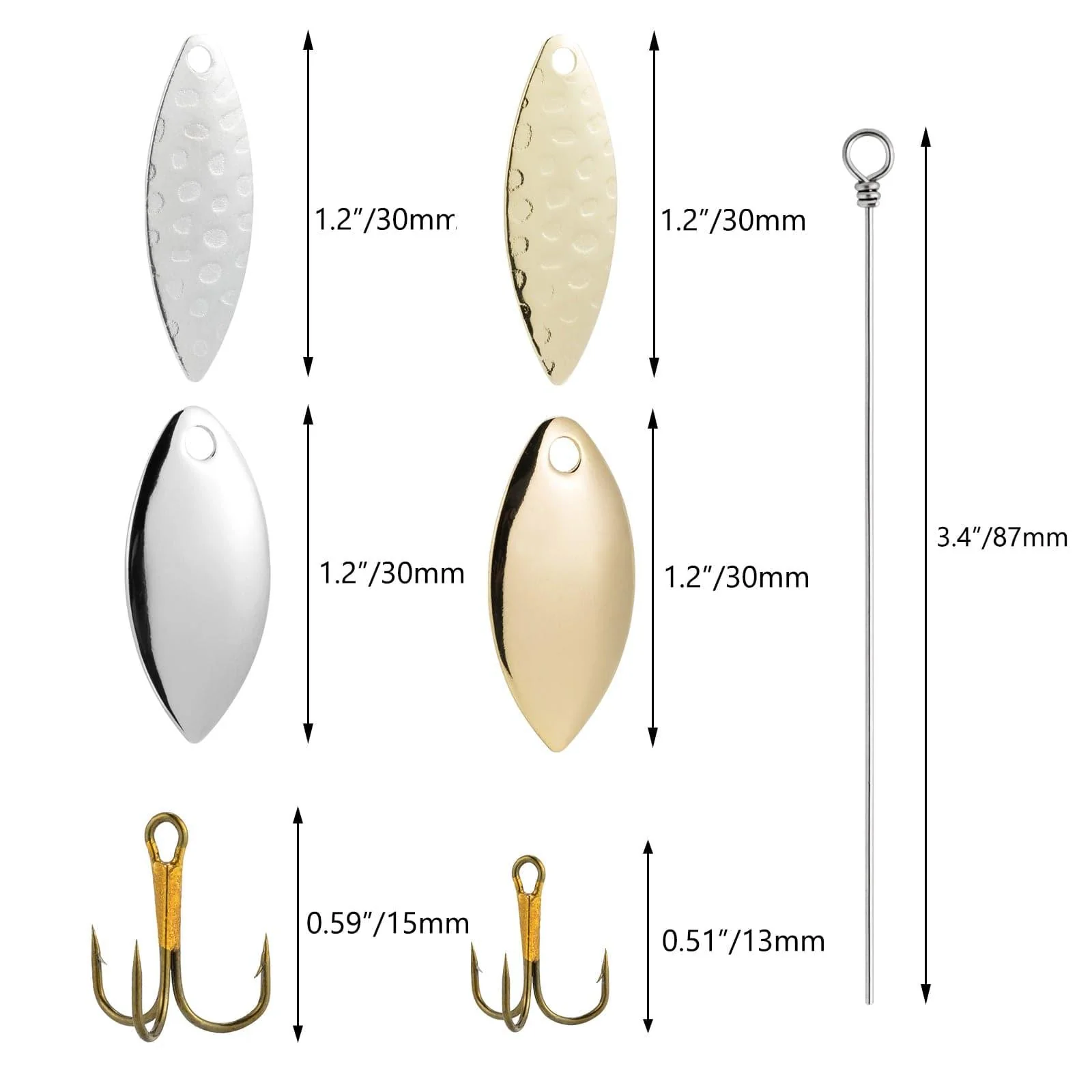 Dr.Fish 140pcs Spinner Making Kit - B5 - Image 4