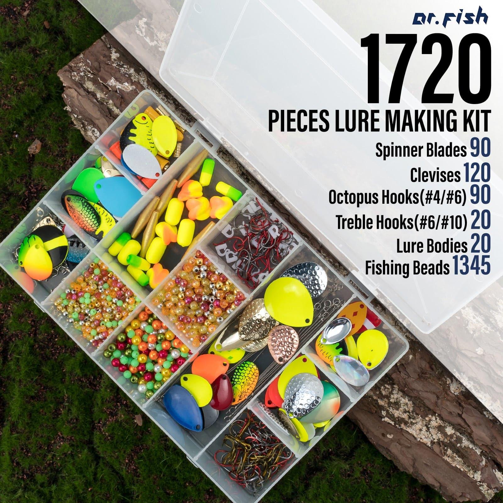 Dr.Fish 1720pcs Spinner Making Kit - Image 4