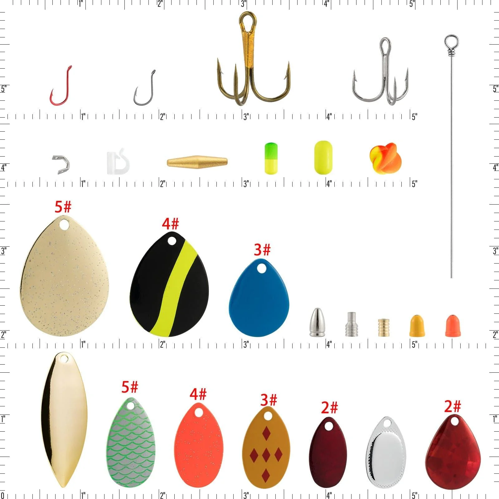 Dr.Fish 1720pcs Spinner Making Kit - Image 6