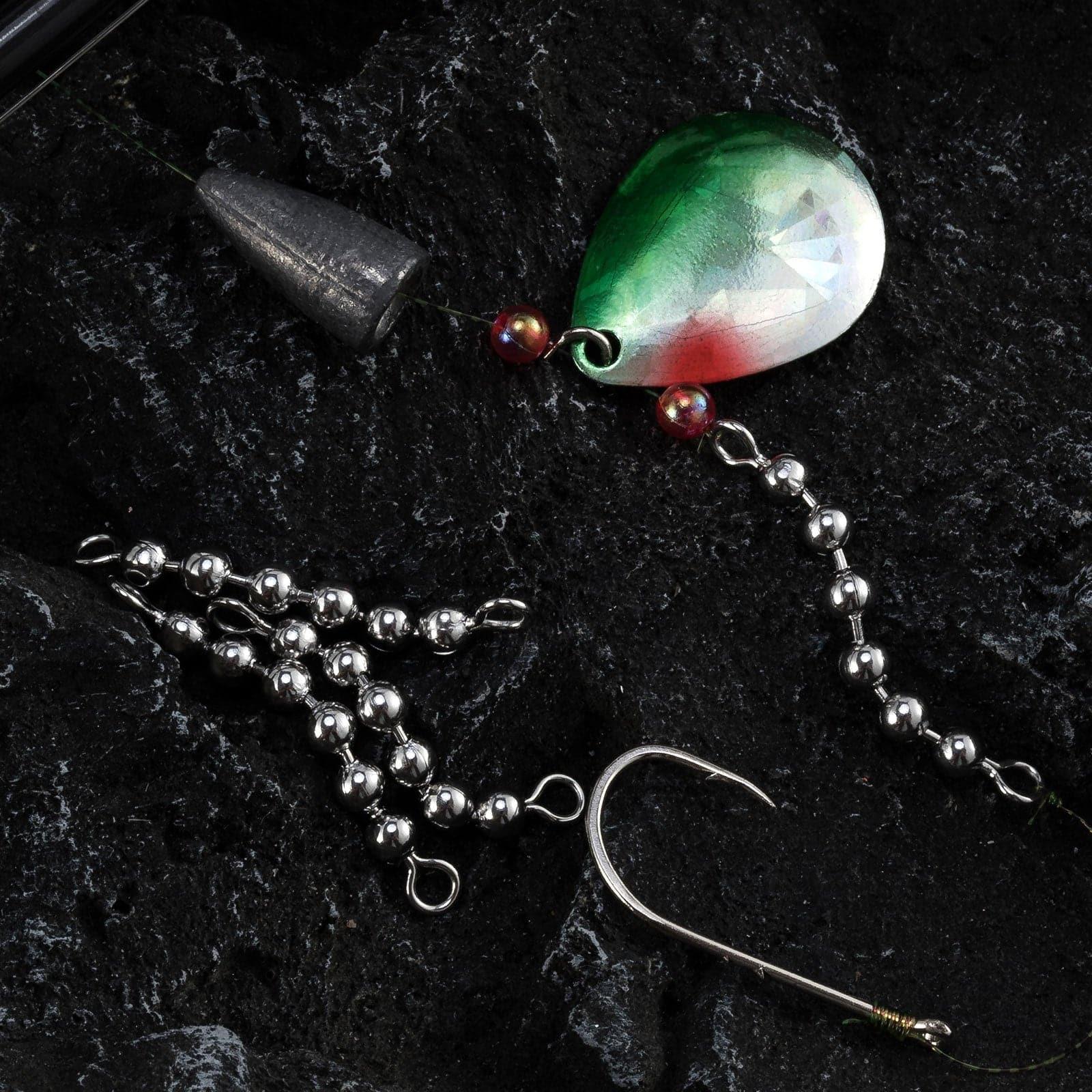 Dr.Fish 20pcs Bead Chain Swivels 4-6 Balls - Image 6
