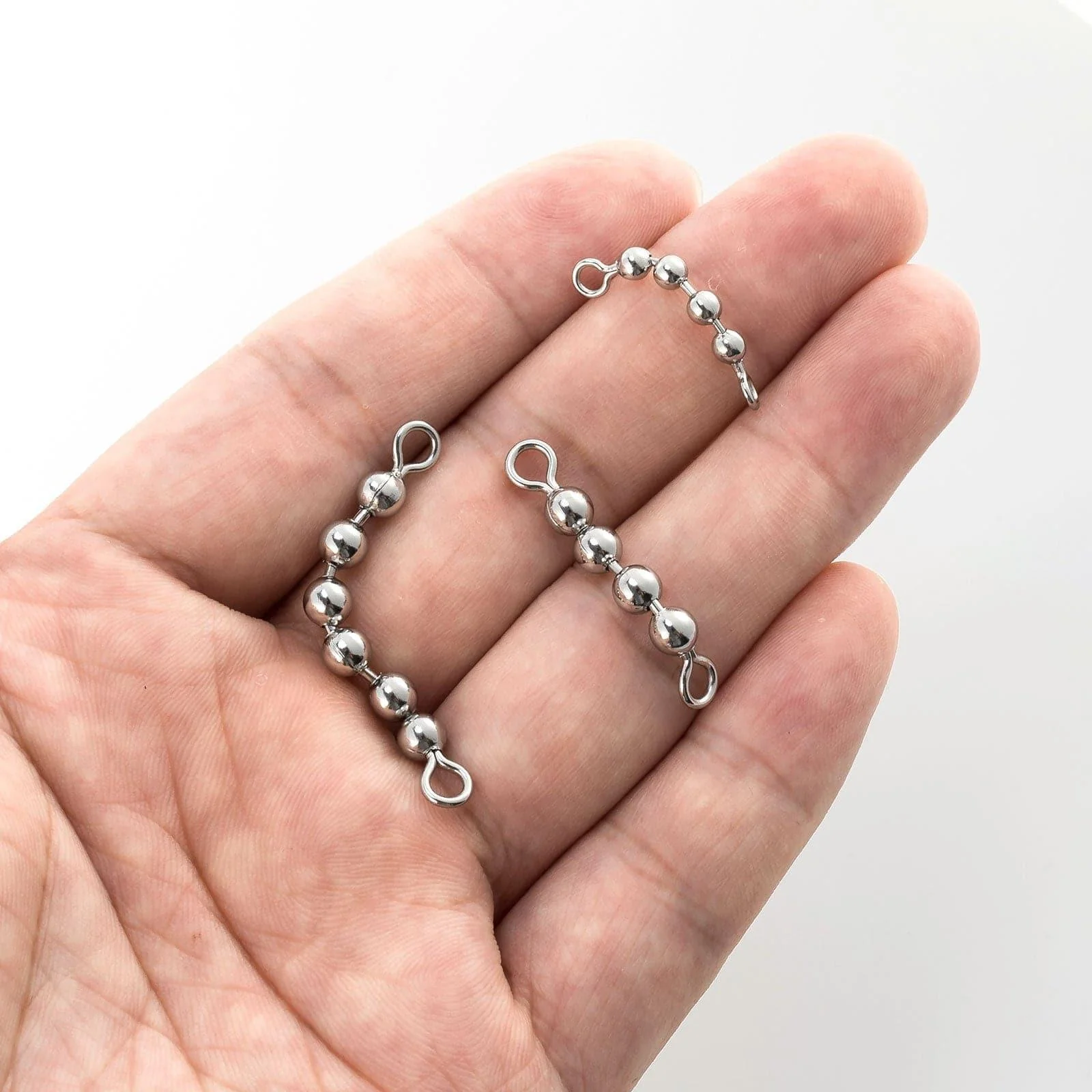 Dr.Fish 20pcs Bead Chain Swivels 4-6 Balls - Image 8