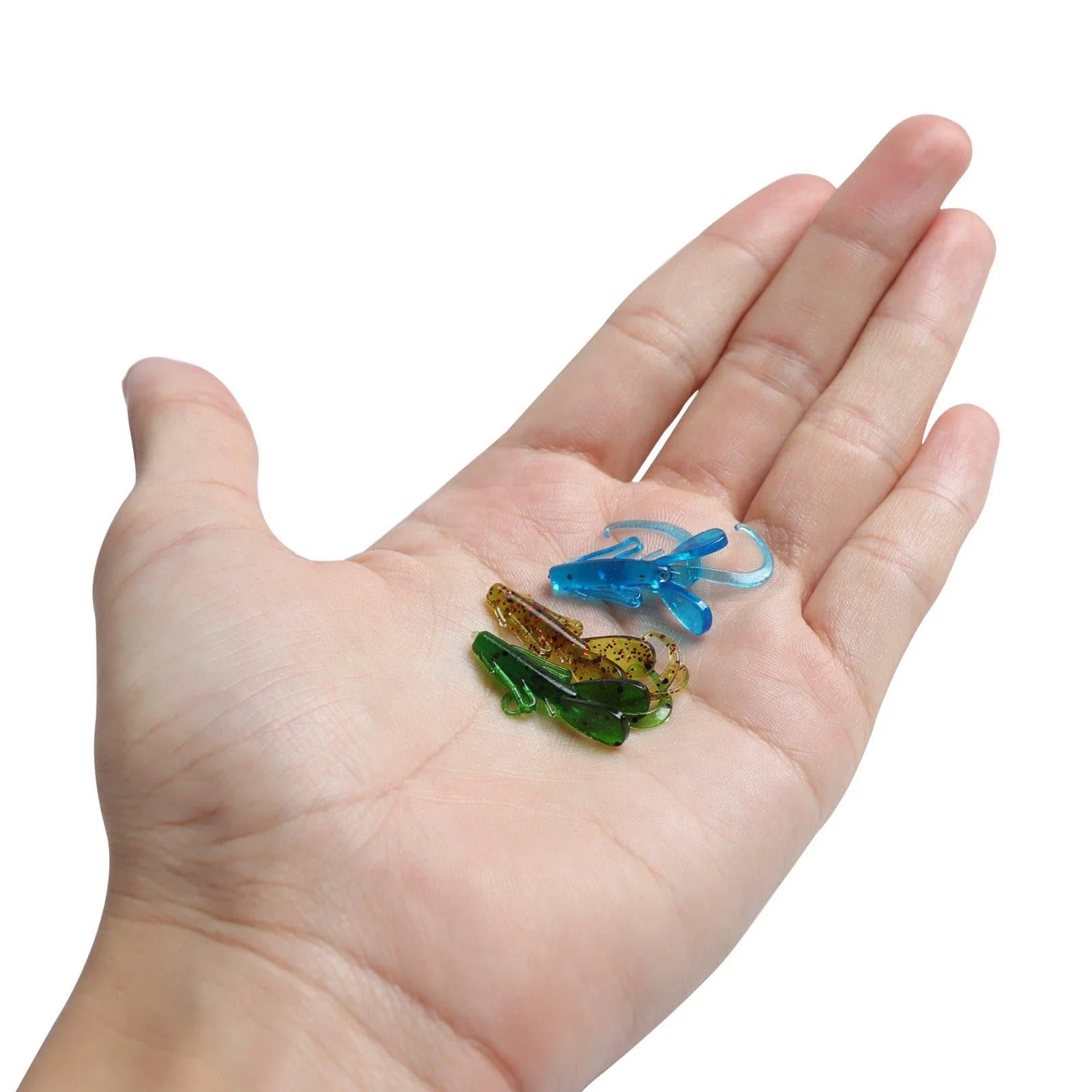 Dr.Fish 20pcs Soft Plastic Crayfish 1.18'' - Image 6