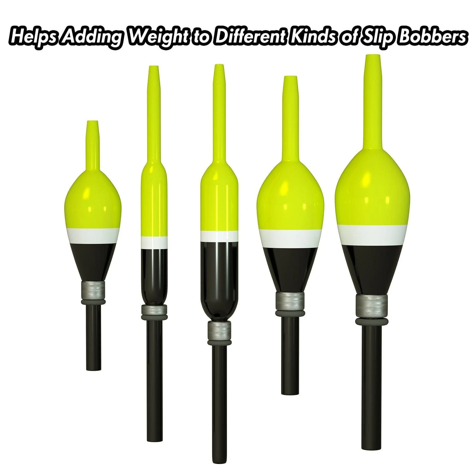 Dr.Fish 20pcs Weight & Rubber Stopper Kit - Image 3