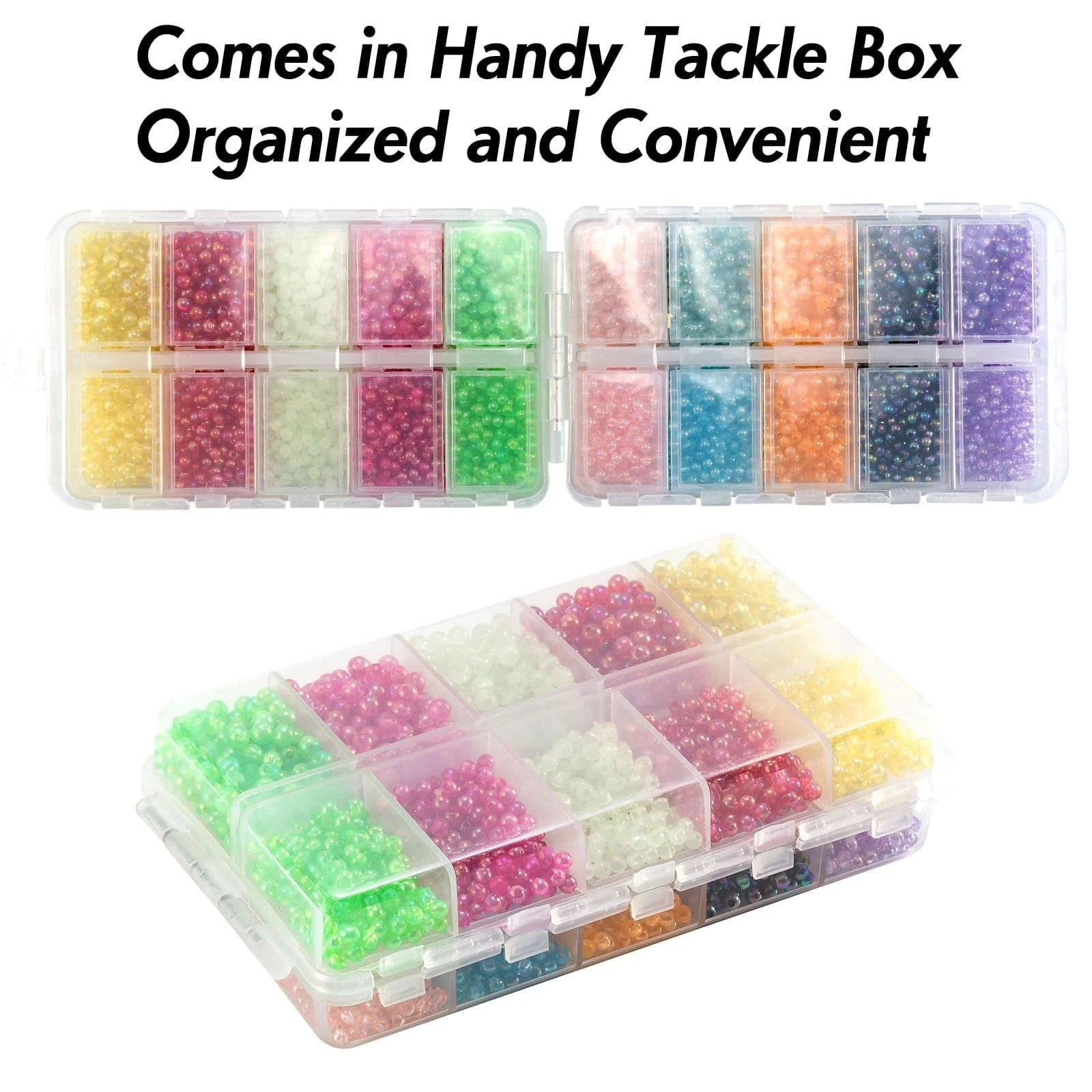 Dr.Fish 3000pcs Fishing Beads Kit 4-5mm - Image 3