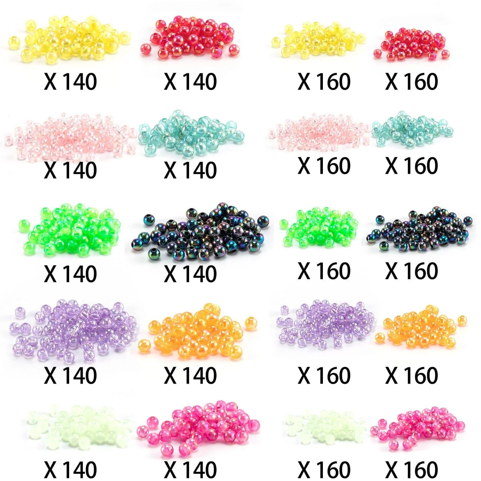 Dr.Fish 3000pcs Fishing Beads Kit 4-5mm - Image 6