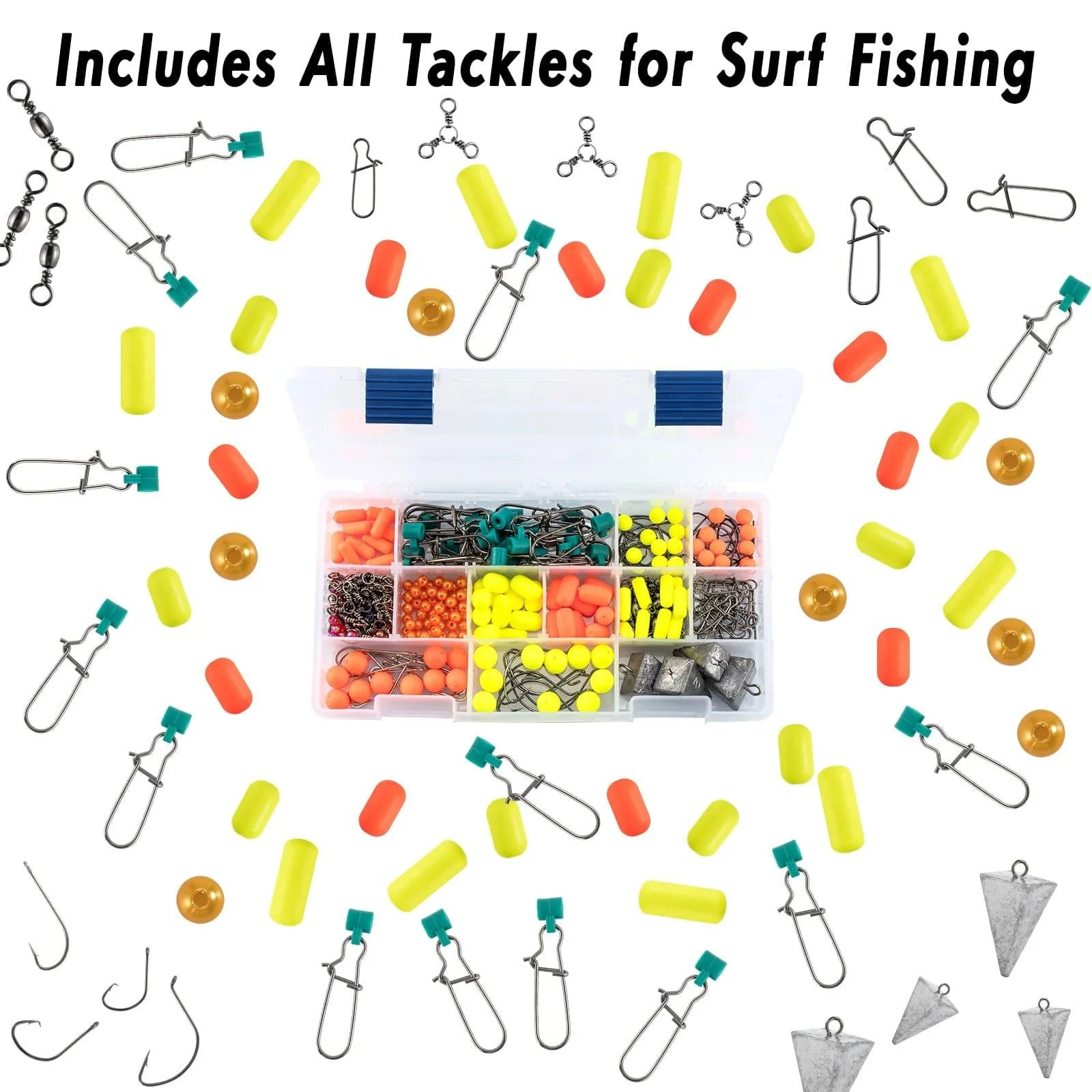 Dr.Fish 304pcs Bottom Surf Fishing Rig Making Kit - Image 4