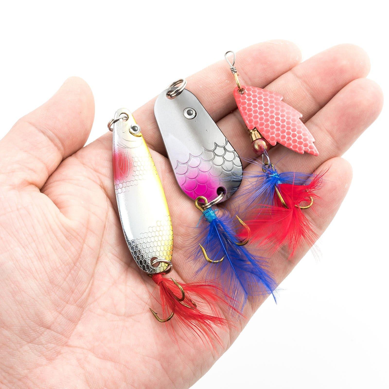Dr.Fish Spinners and Spoons Kit Rooster Tail - Image 8