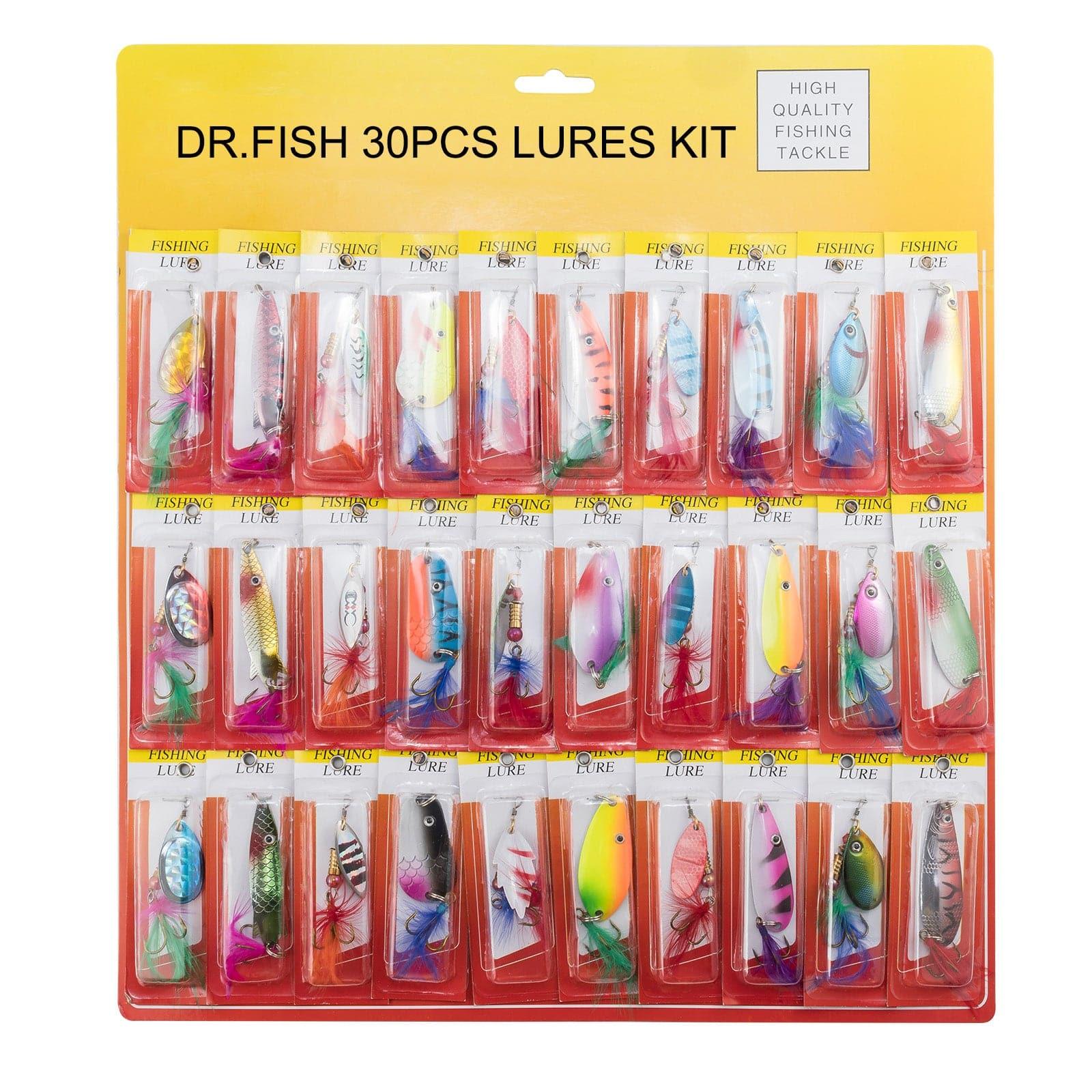 Dr.Fish Spinners and Spoons Kit Rooster Tail - Image 9