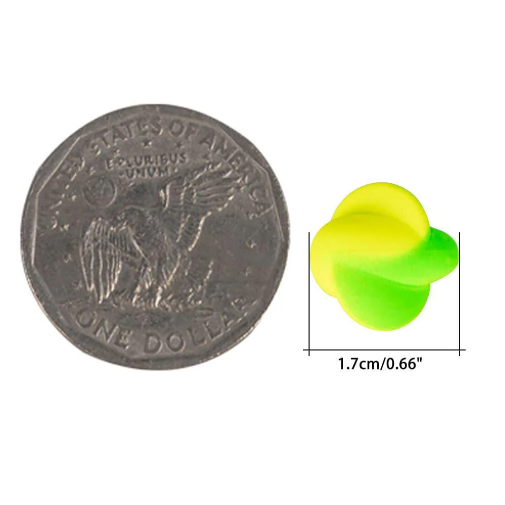 Dr.Fish 60pcs Spin Foam Floats 0.66'' - Image 6