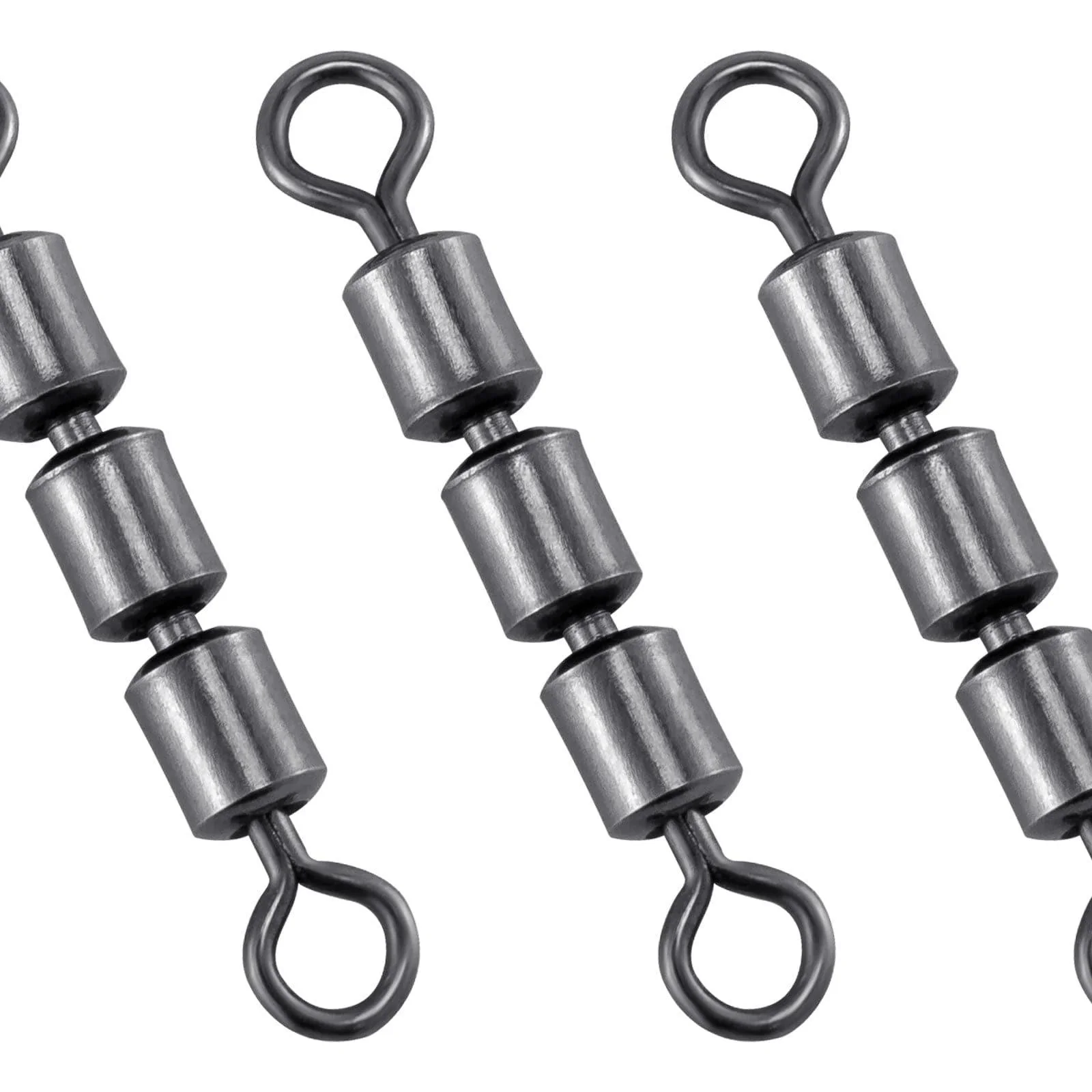 Dr. Fish 30pcs High Speed 3 Roller Swivels 29-97lb - Image 3
