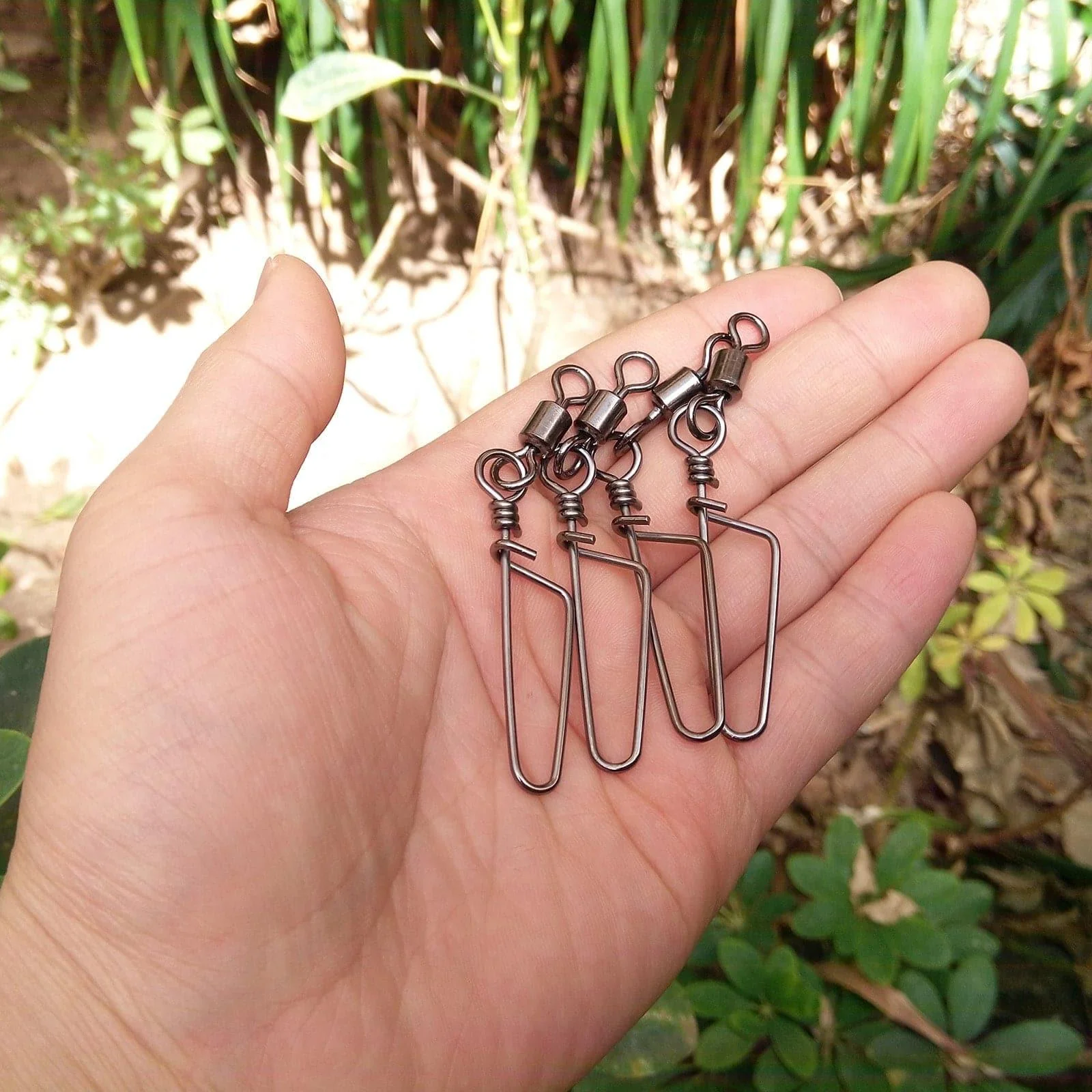 Dr.Fish 30pcs Rolling Swivels with Coastlock Snaps 18-198lb - Image 8