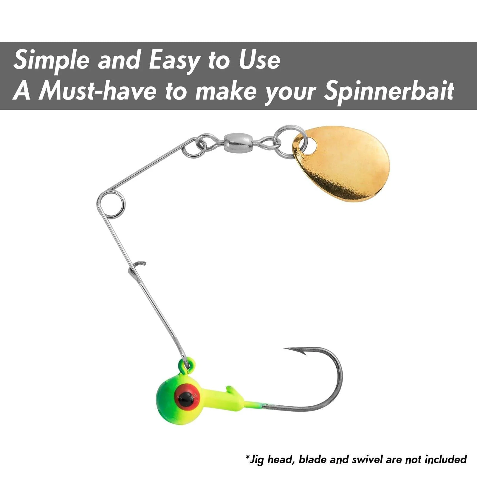 Dr.Fish 30pcs Stainless Spinnerbait Wires - Image 6