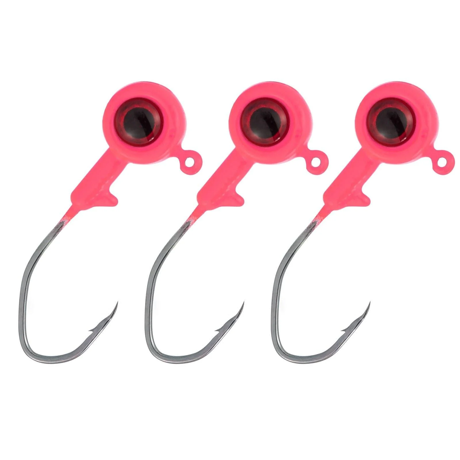 Dr.Fish 50pcs Big Eye Jig Heads 1/32oz-1/8oz - Image 11