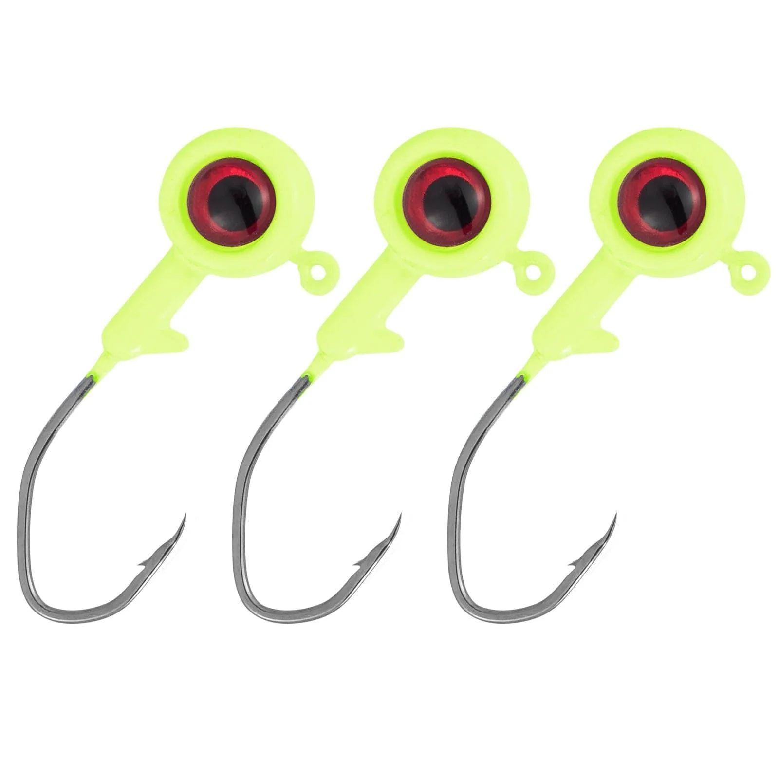 Dr.Fish 50pcs Big Eye Jig Heads 1/32oz-1/8oz - Image 12