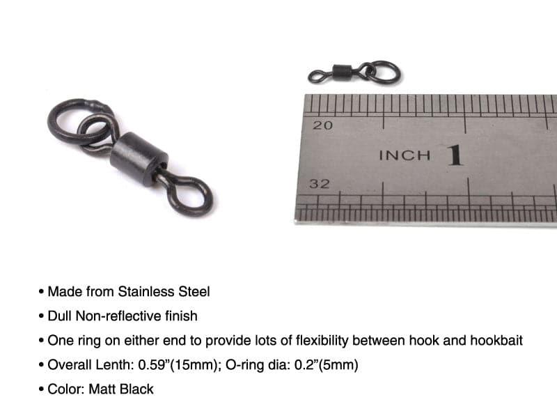 Dr.Fish 40/100pcs Flexi Ring Swivels - Image 4