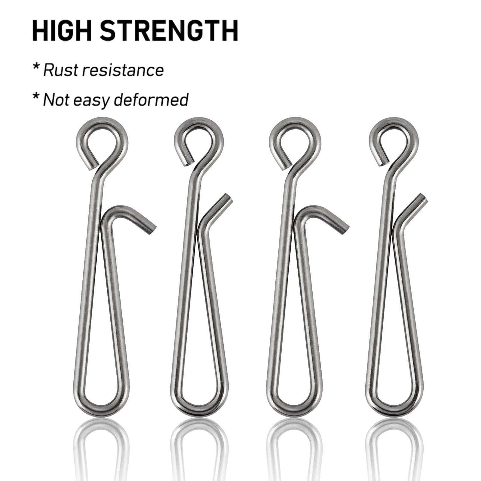 Dr.Fish 50pcs Fast Clips Type B 11-77lb - Image 4