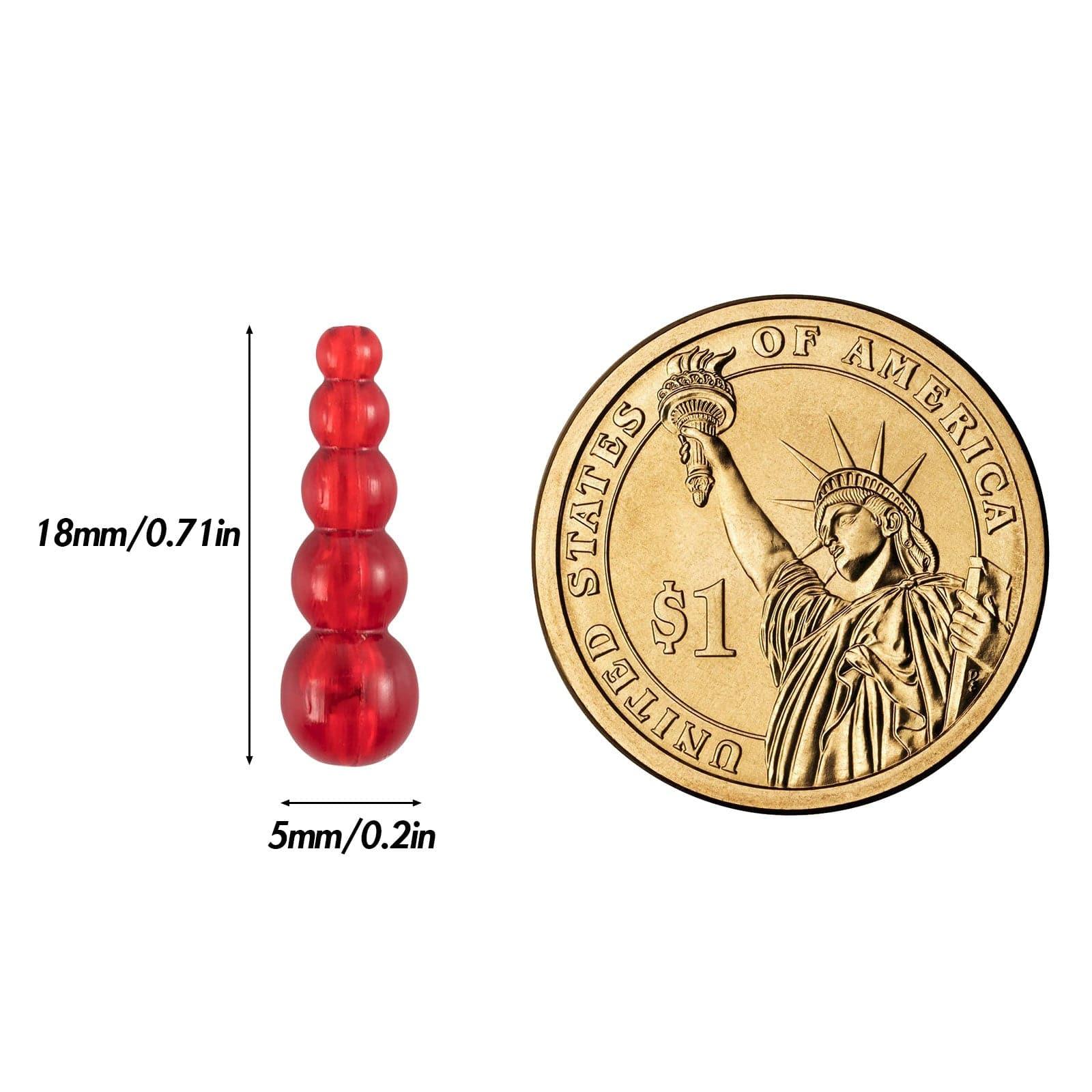 Dr.Fish 50pcs Fishing Stacked Beads 0.71'' - Image 4