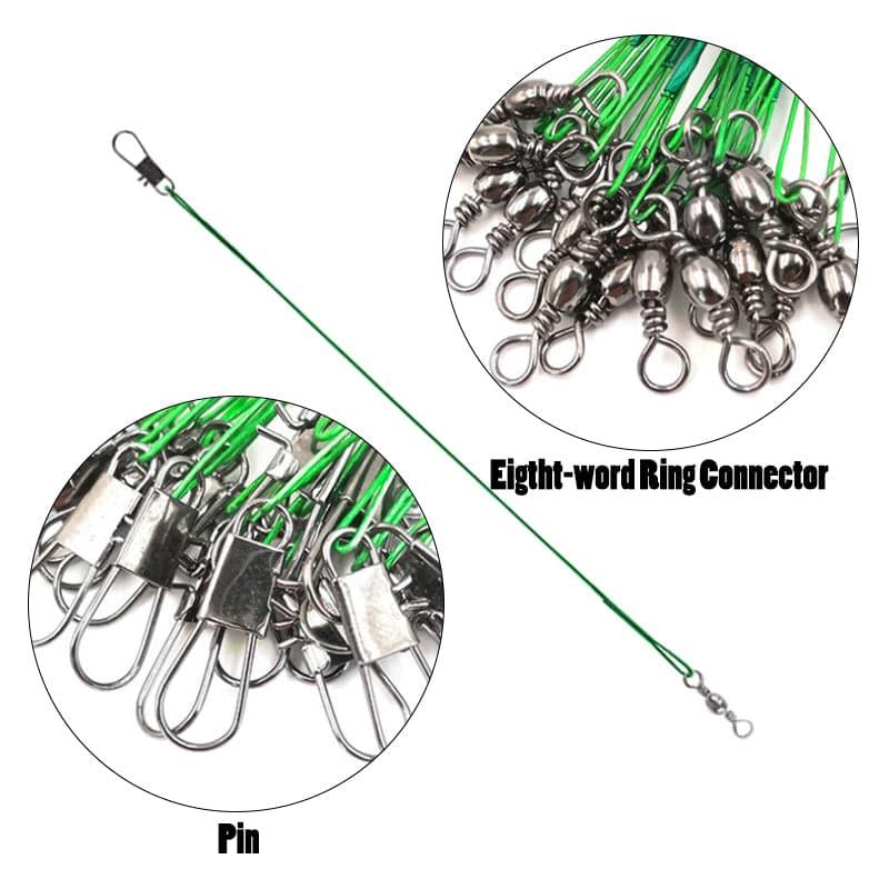 Dr.Fish 50pcs Lure Wire Traces Leader 30cm - Image 11