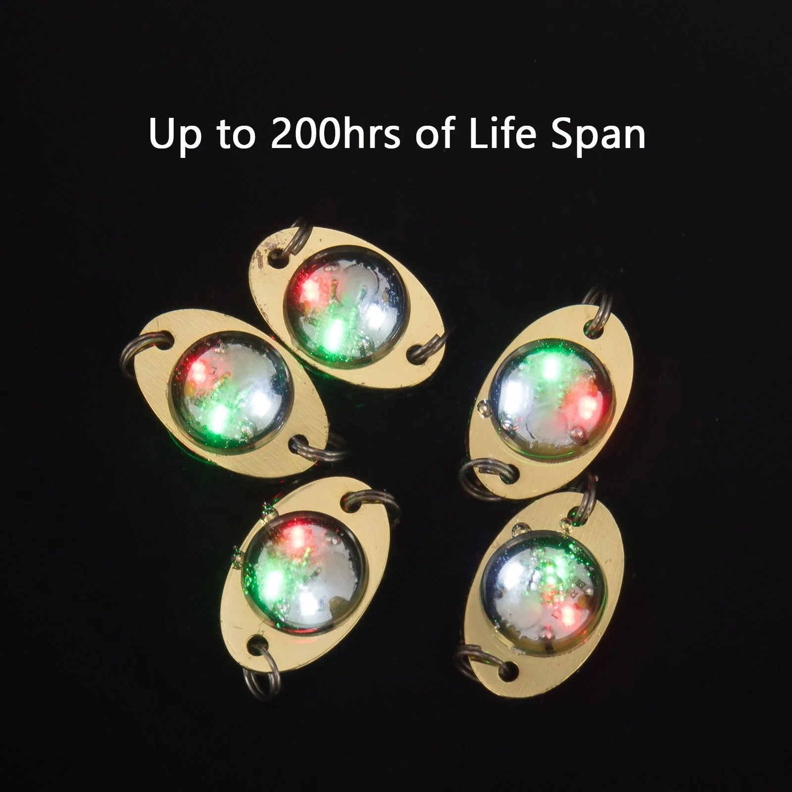 Dr.Fish 5pcs Round Eye LED Fishing Lures - Image 3