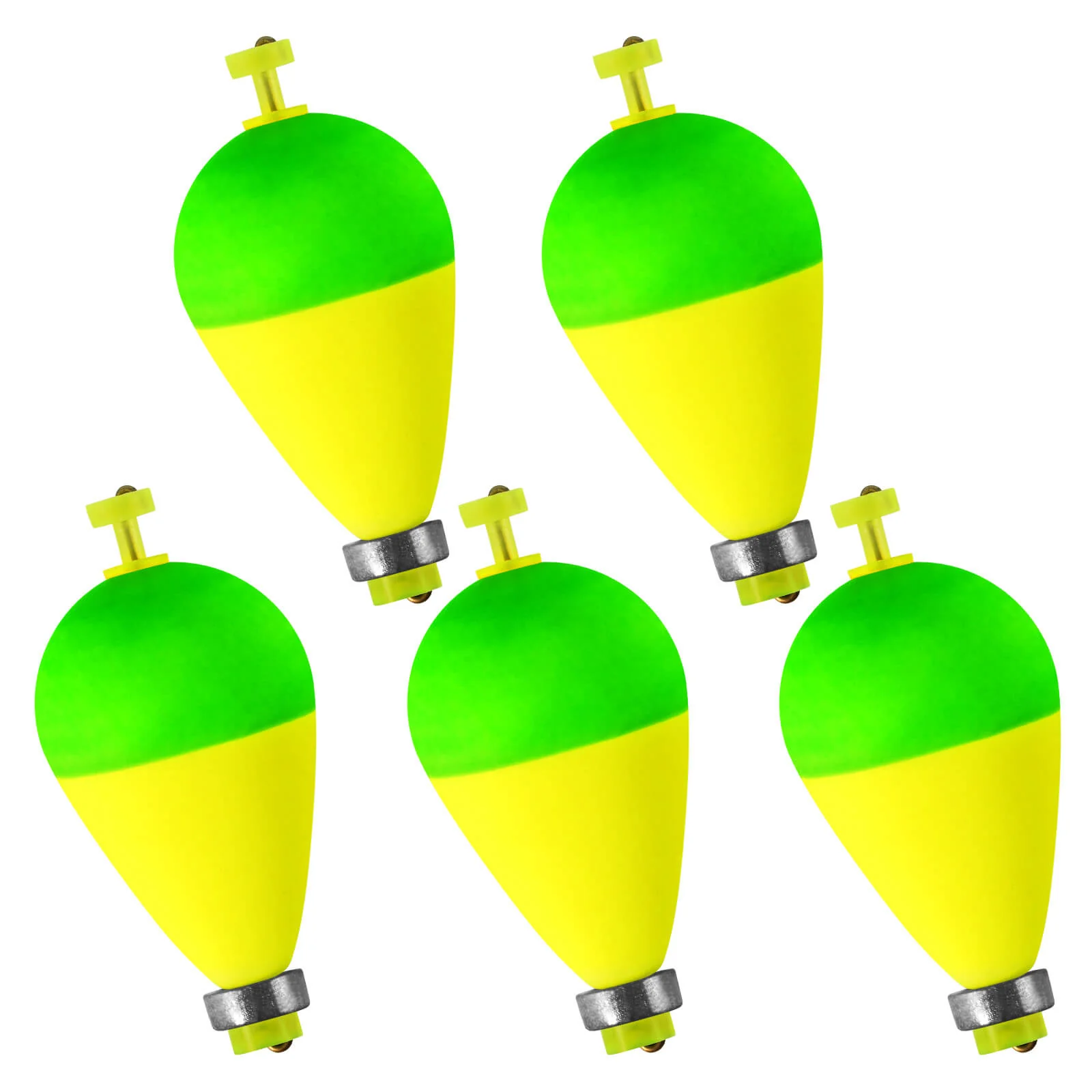 Dr.Fish 5pcs Snap-on Weighted Bobbers Floats - Image 11