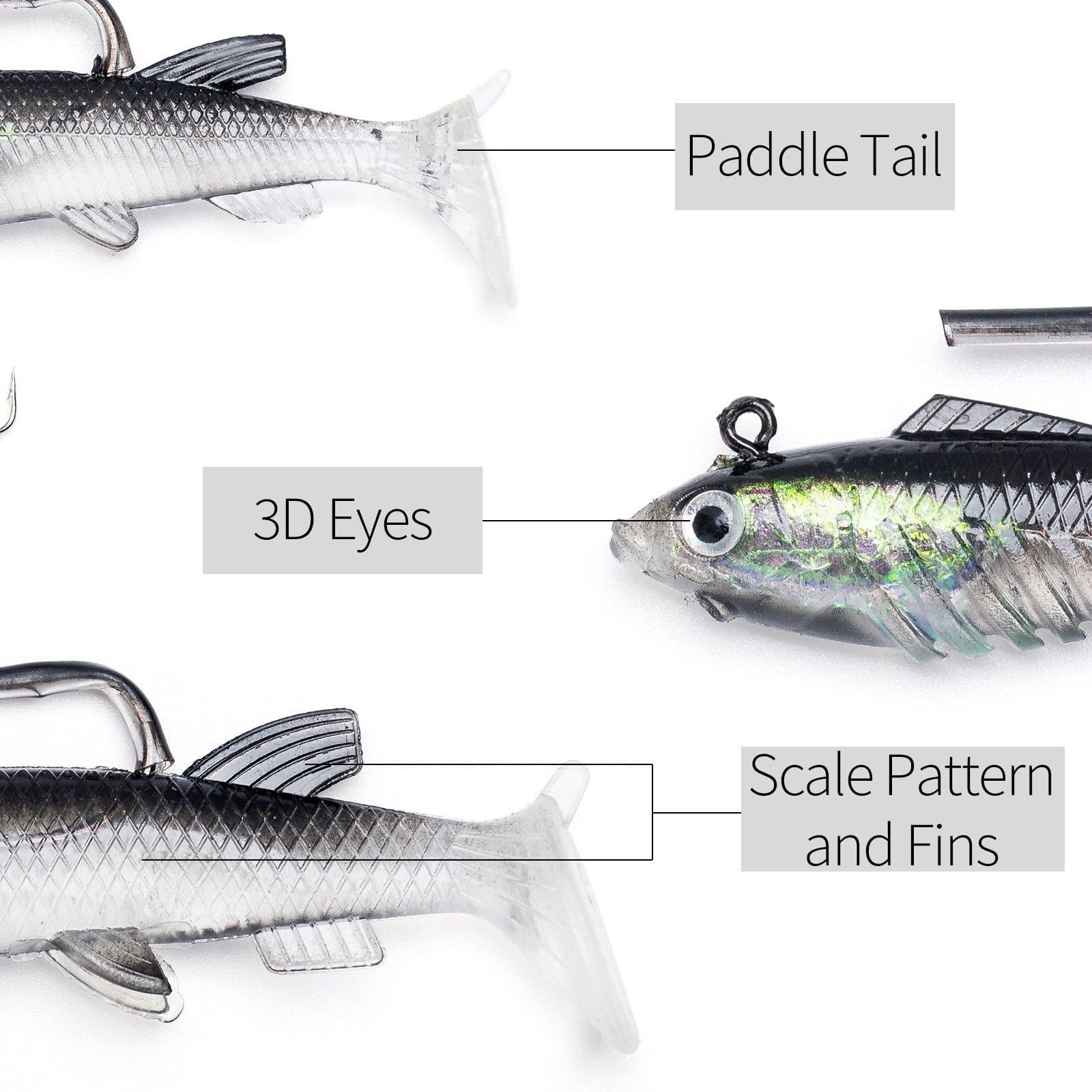 Dr.Fish 60pcs Spinners Spoons Hardbaits Kit - Image 7