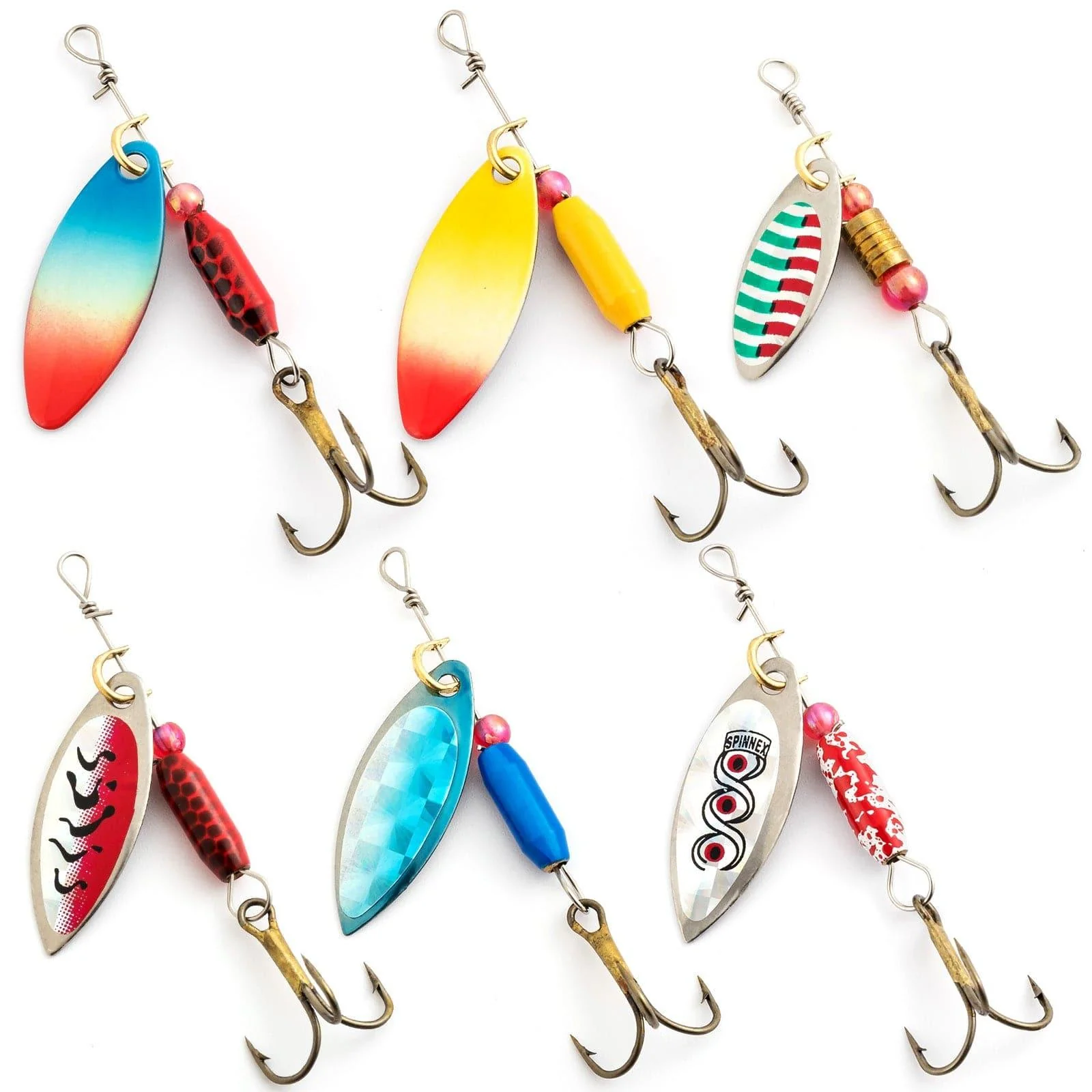 Dr.Fish Spinners and Weighted Shad Lures Kit - Image 2