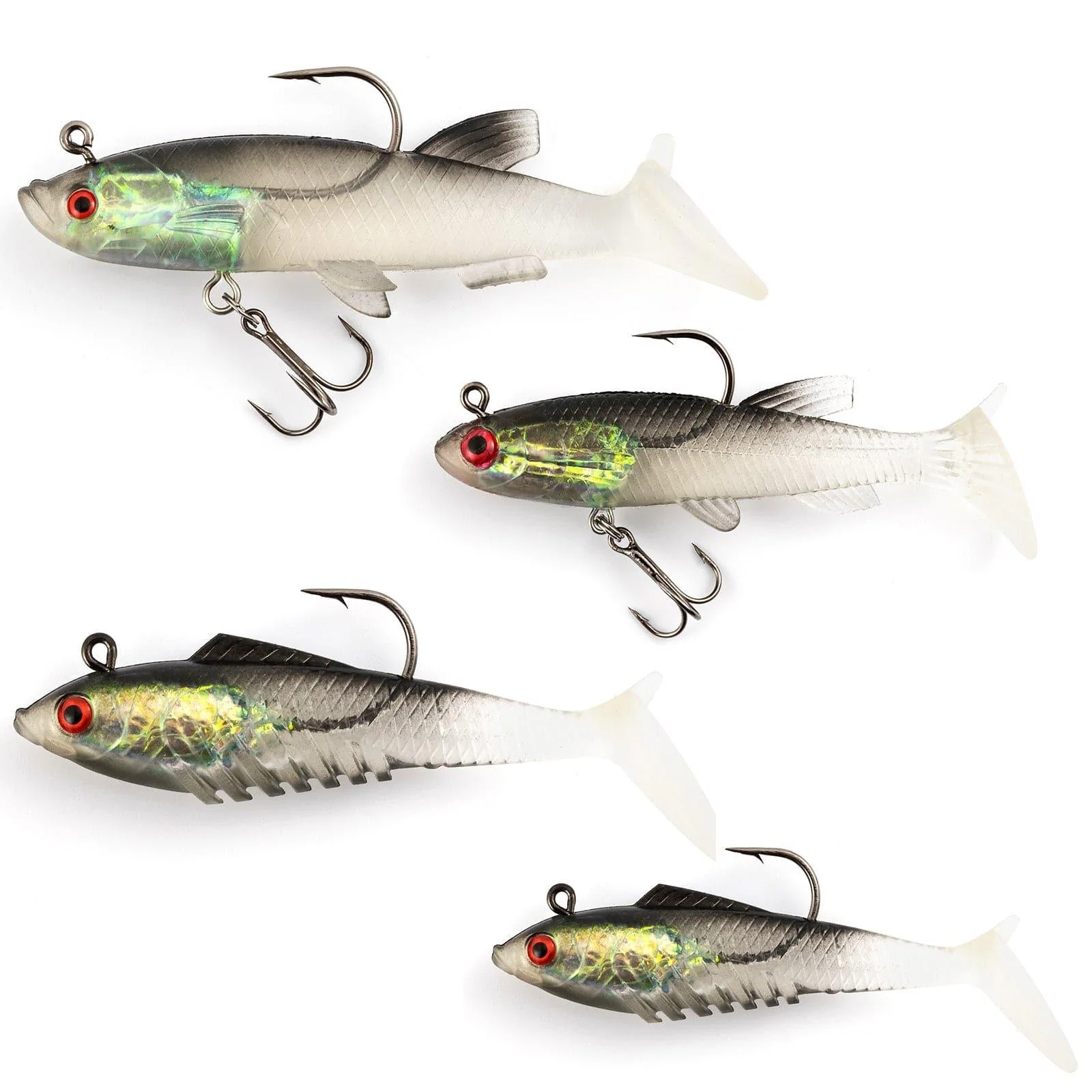 Dr.Fish Spinners and Weighted Shad Lures Kit - Image 3