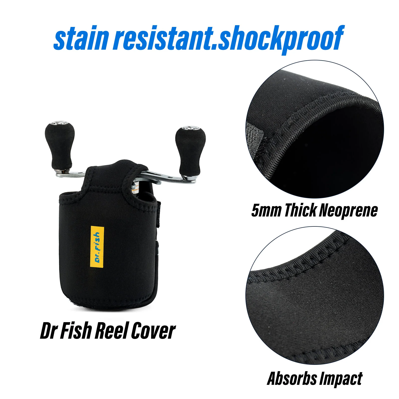 Dr.Fish 2pcs Baitcasting Reel Cover - Image 6