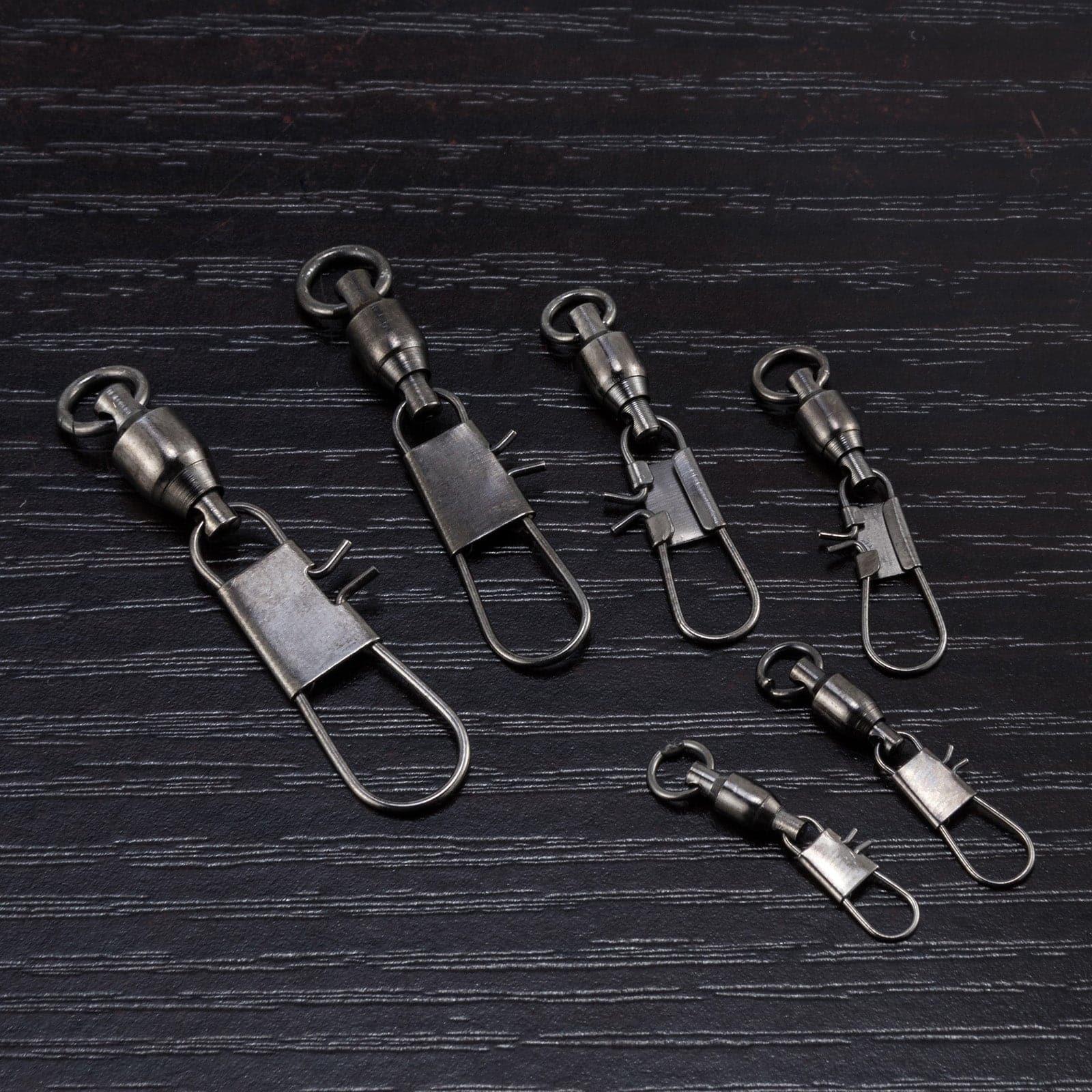 Dr.Fish 30pcs Ball Bearing Swivels Snaps 17-79Lb - Image 2