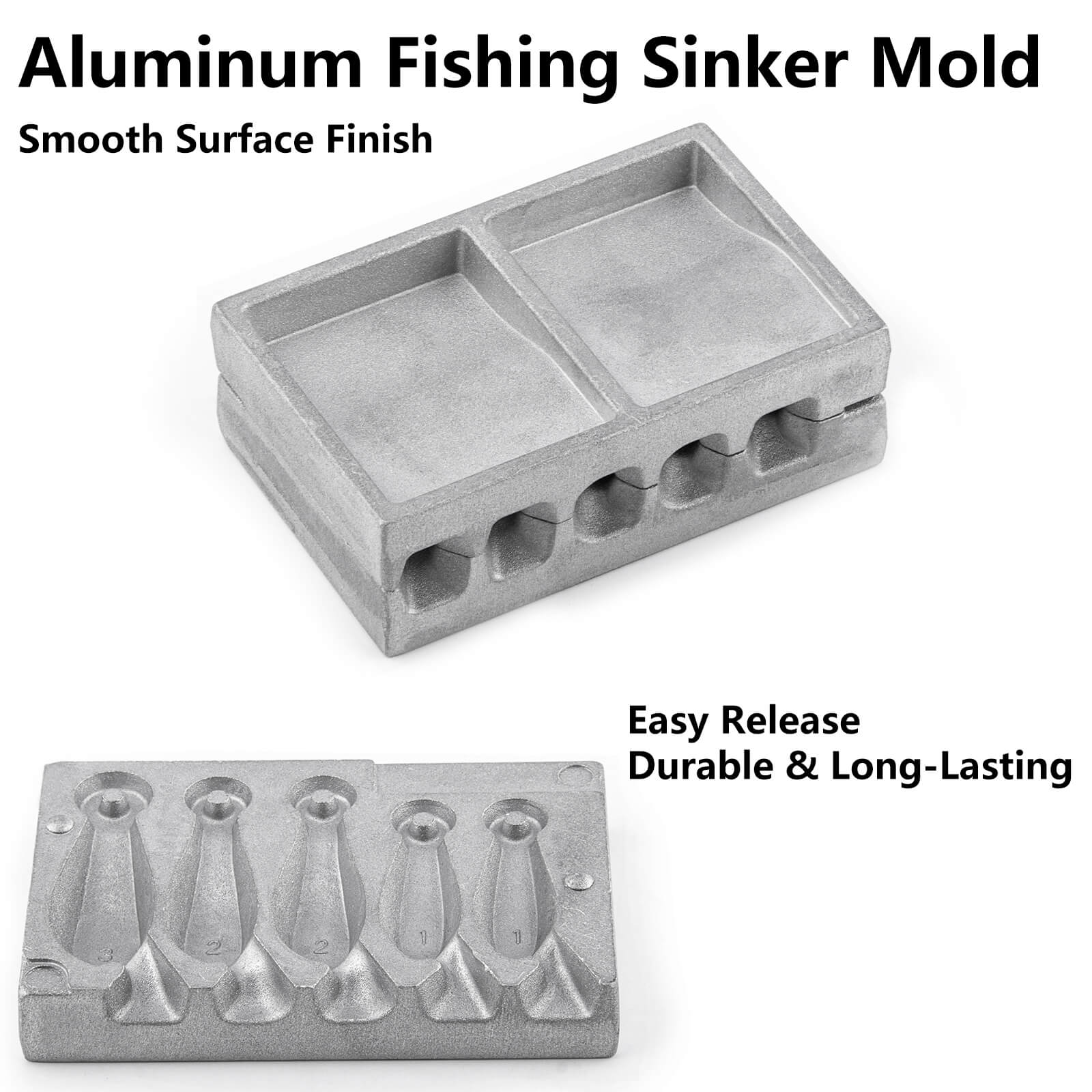 Dr.Fish Bank Sinker Mold for DIY Fishing Weights - Image 3