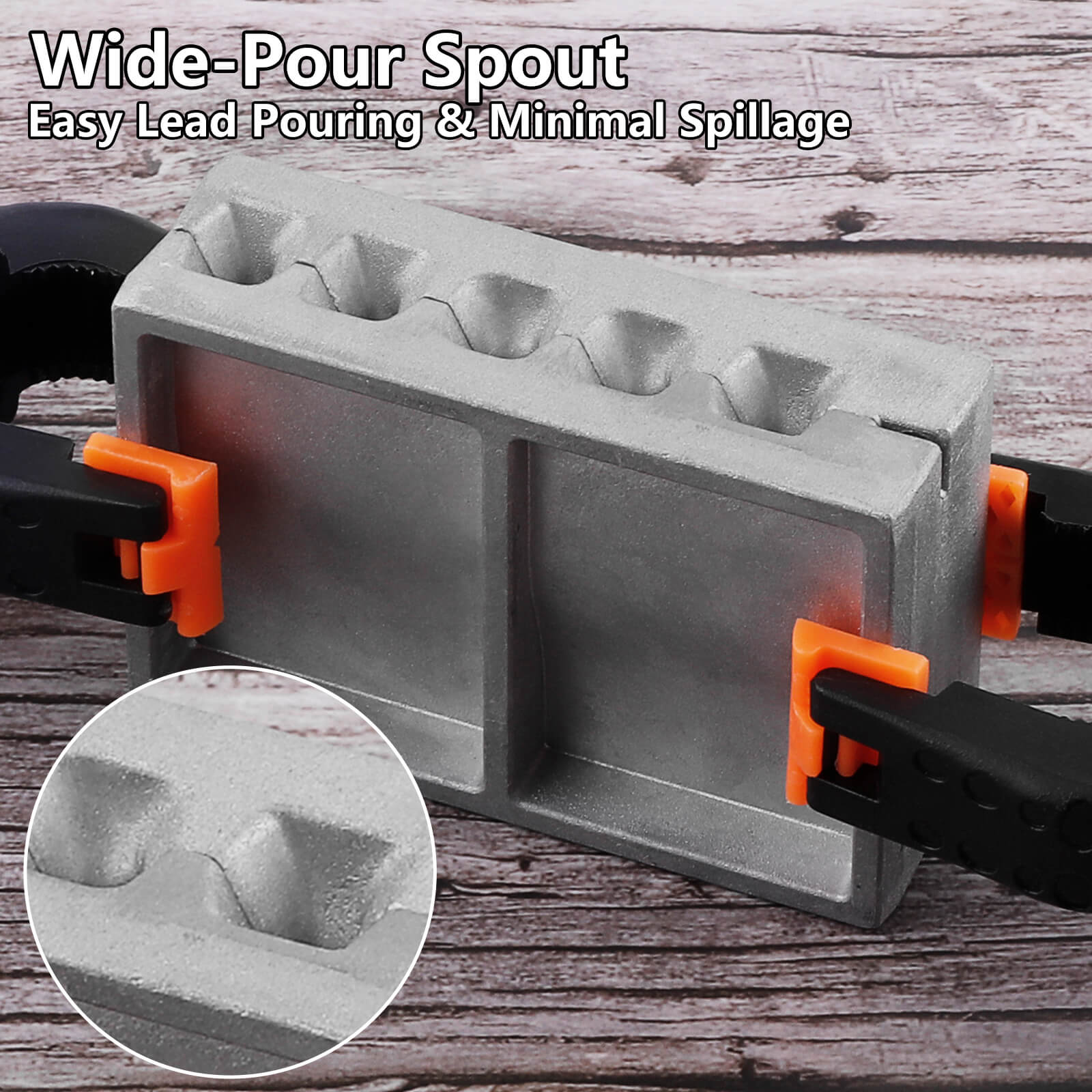 Dr.Fish Bank Sinker Mold for DIY Fishing Weights - Image 6