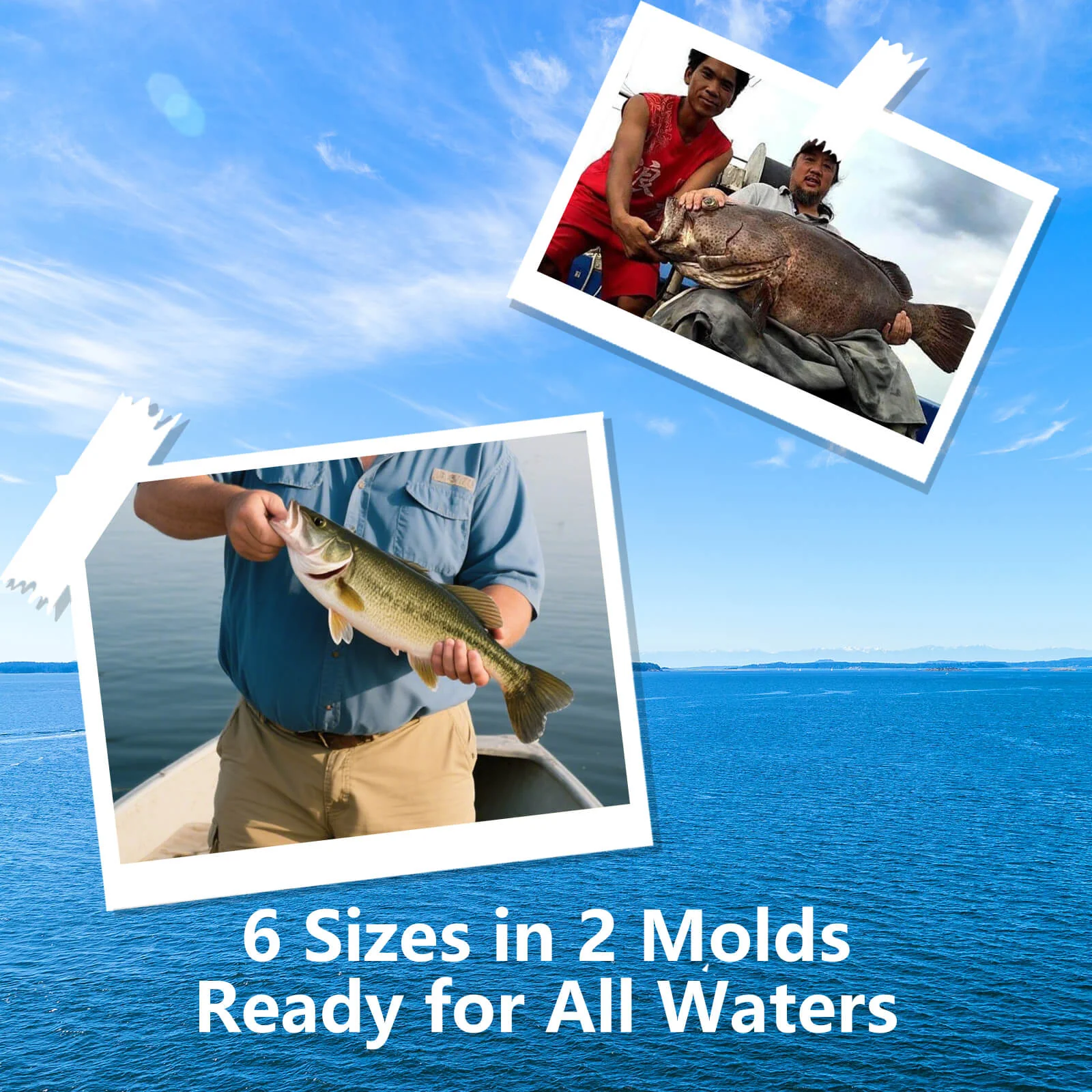 Dr.Fish Bank Sinker Mold for DIY Fishing Weights - Image 7
