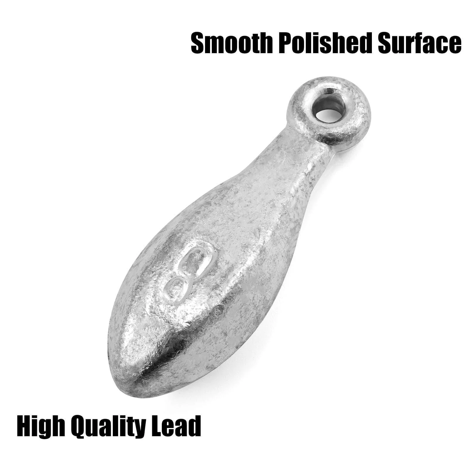Dr.Fish 5pcs Bank Sinkers 1 to 8oz - Image 6