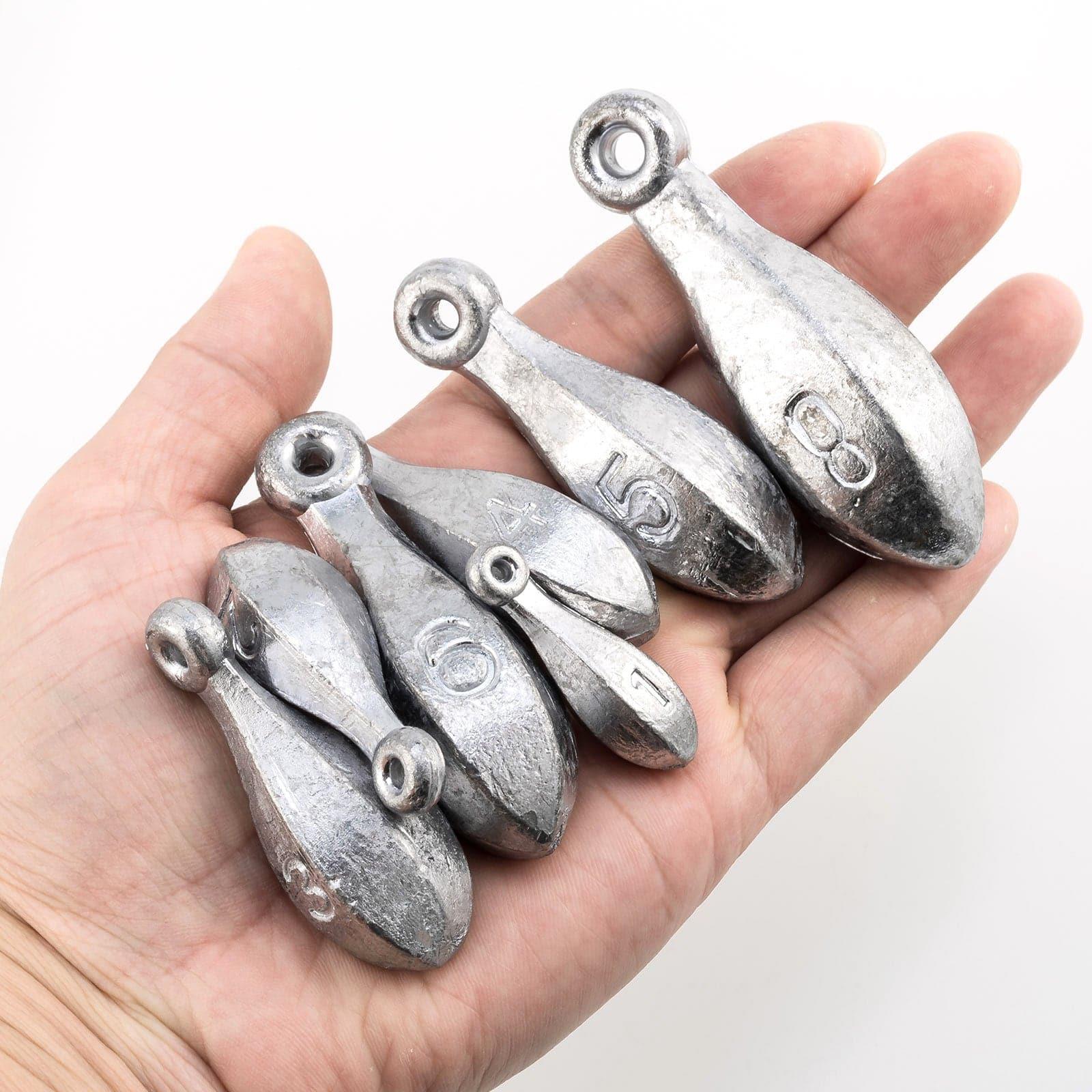 Dr.Fish 5pcs Bank Sinkers 1 to 8oz - Image 8