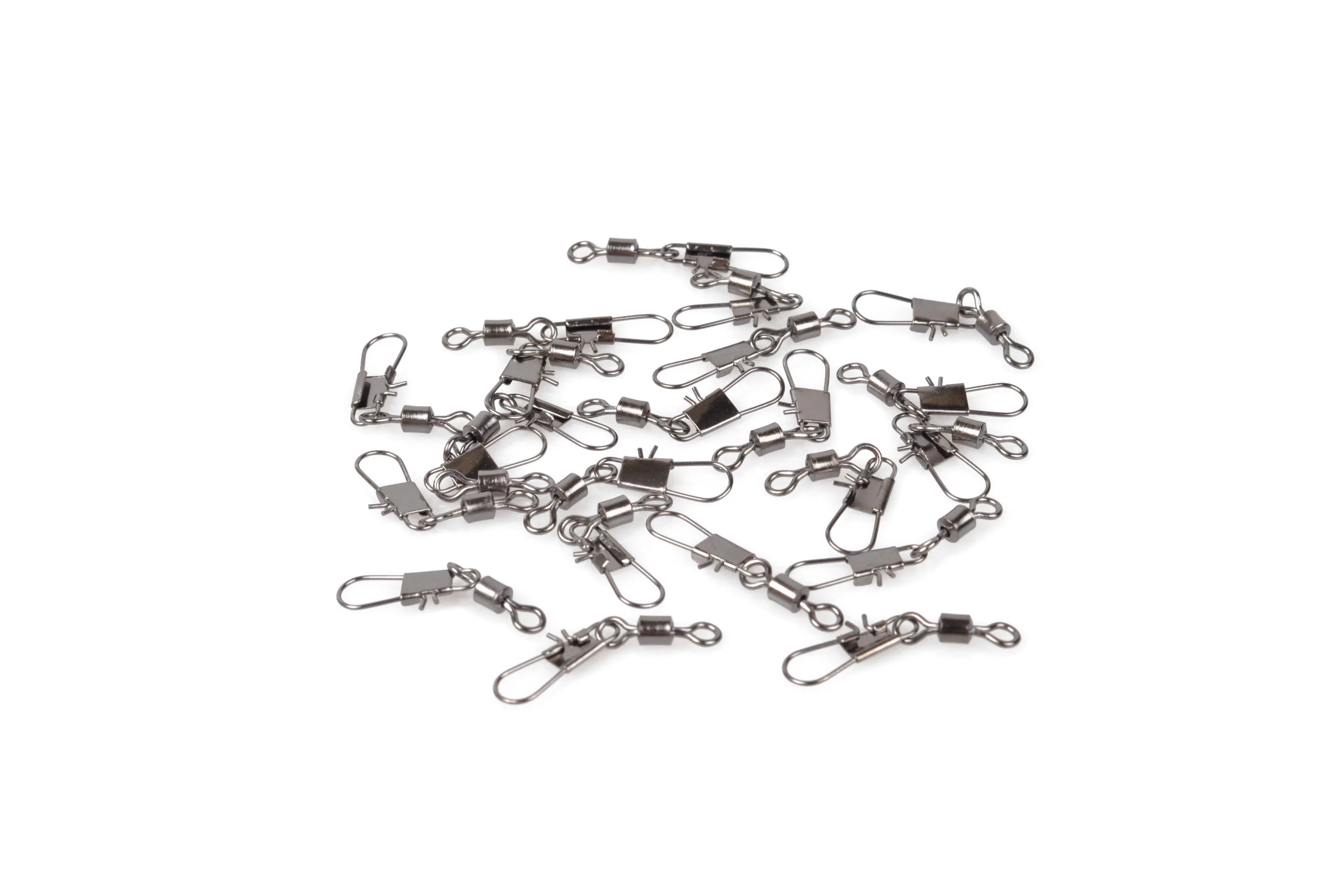 Dr.Fish 50pcs Rolling Swivel with Interlock Snap 26lb - Image 3