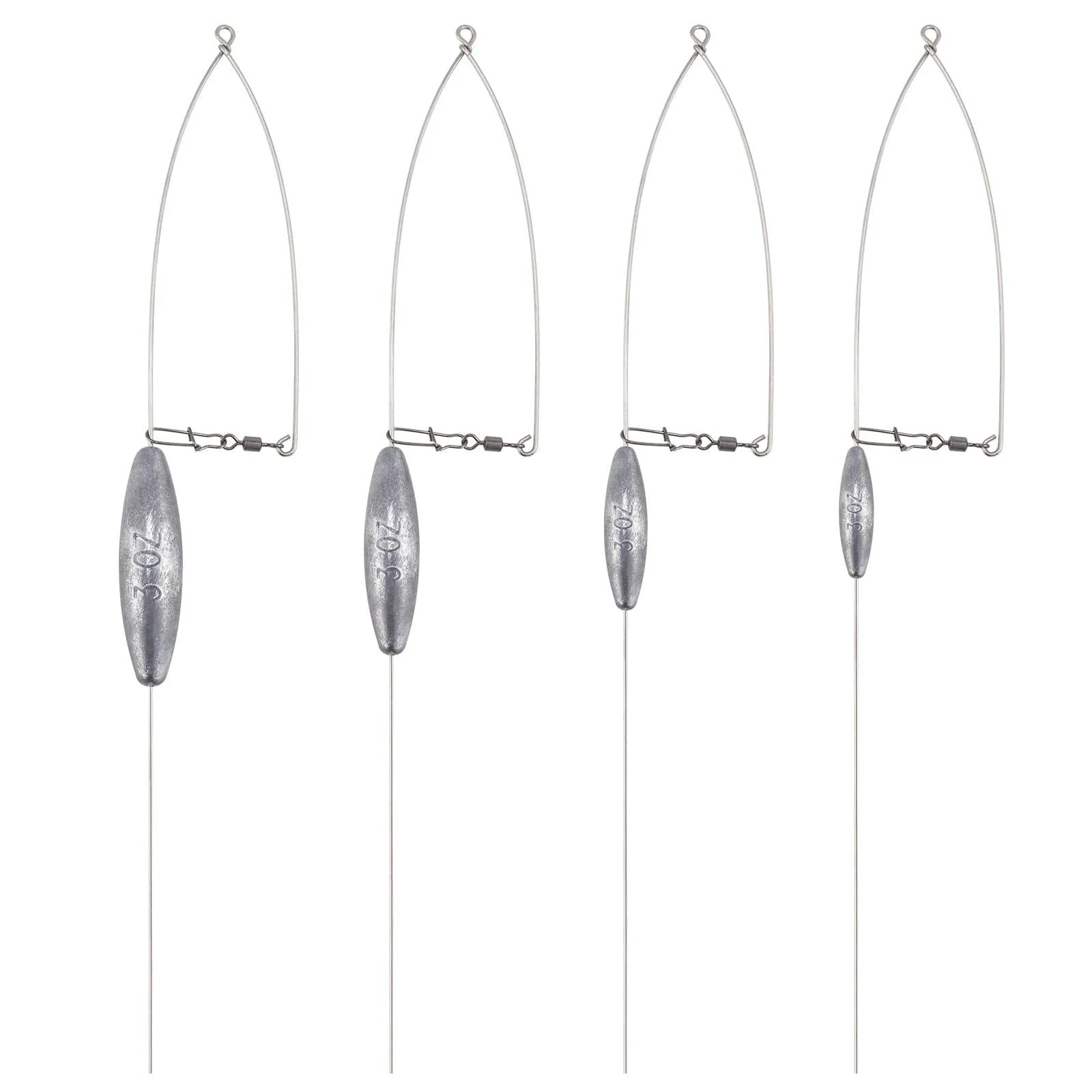 Dr.Fish 4pcs Bottom Bouncers for Walleye Rig - Image 10