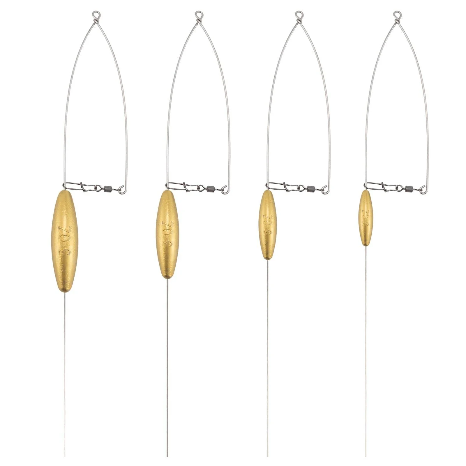Dr.Fish 4pcs Bottom Bouncers for Walleye Rig - Image 8