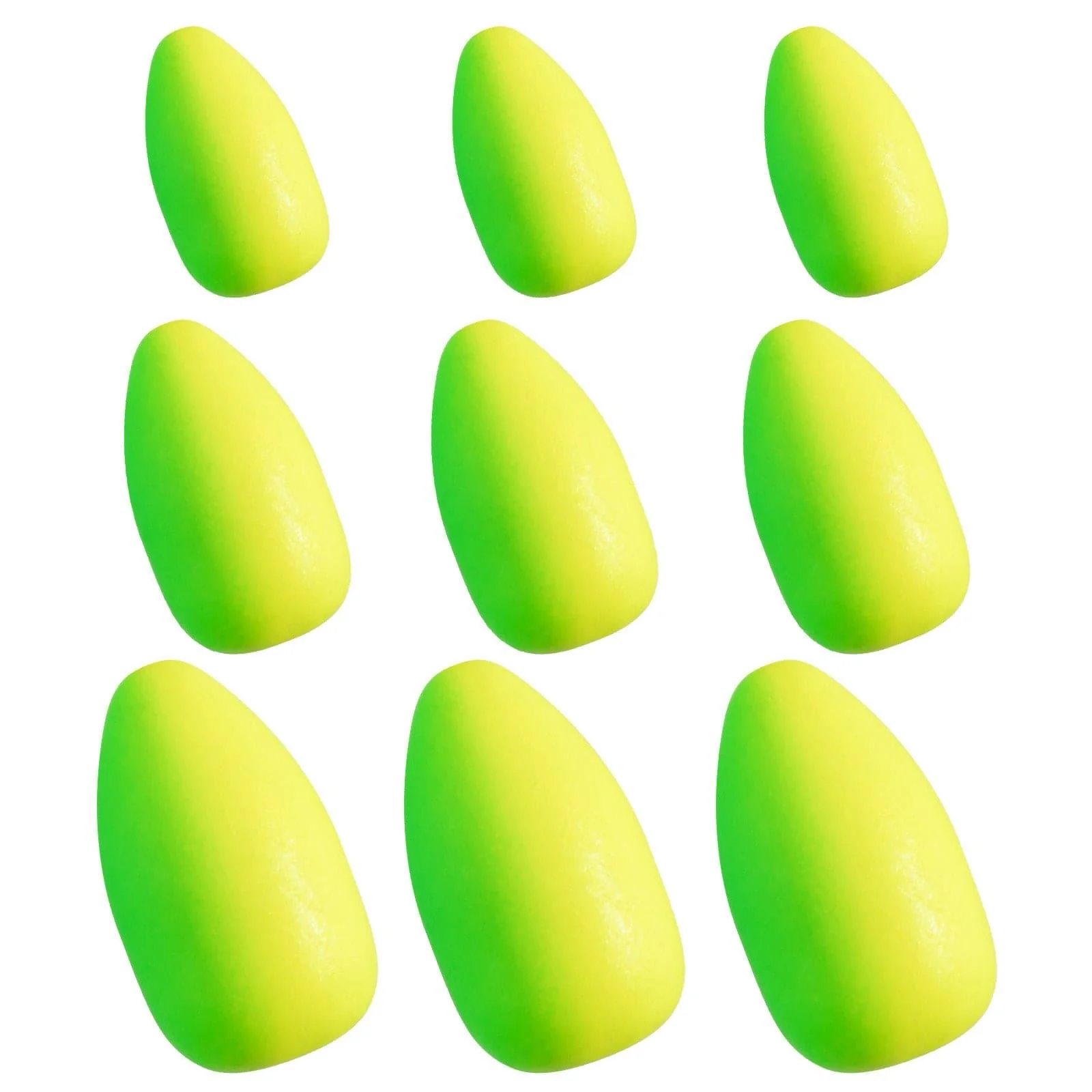 Dr.Fish 20pcs Bullet Foam Floats 6 Sizes - Image 17
