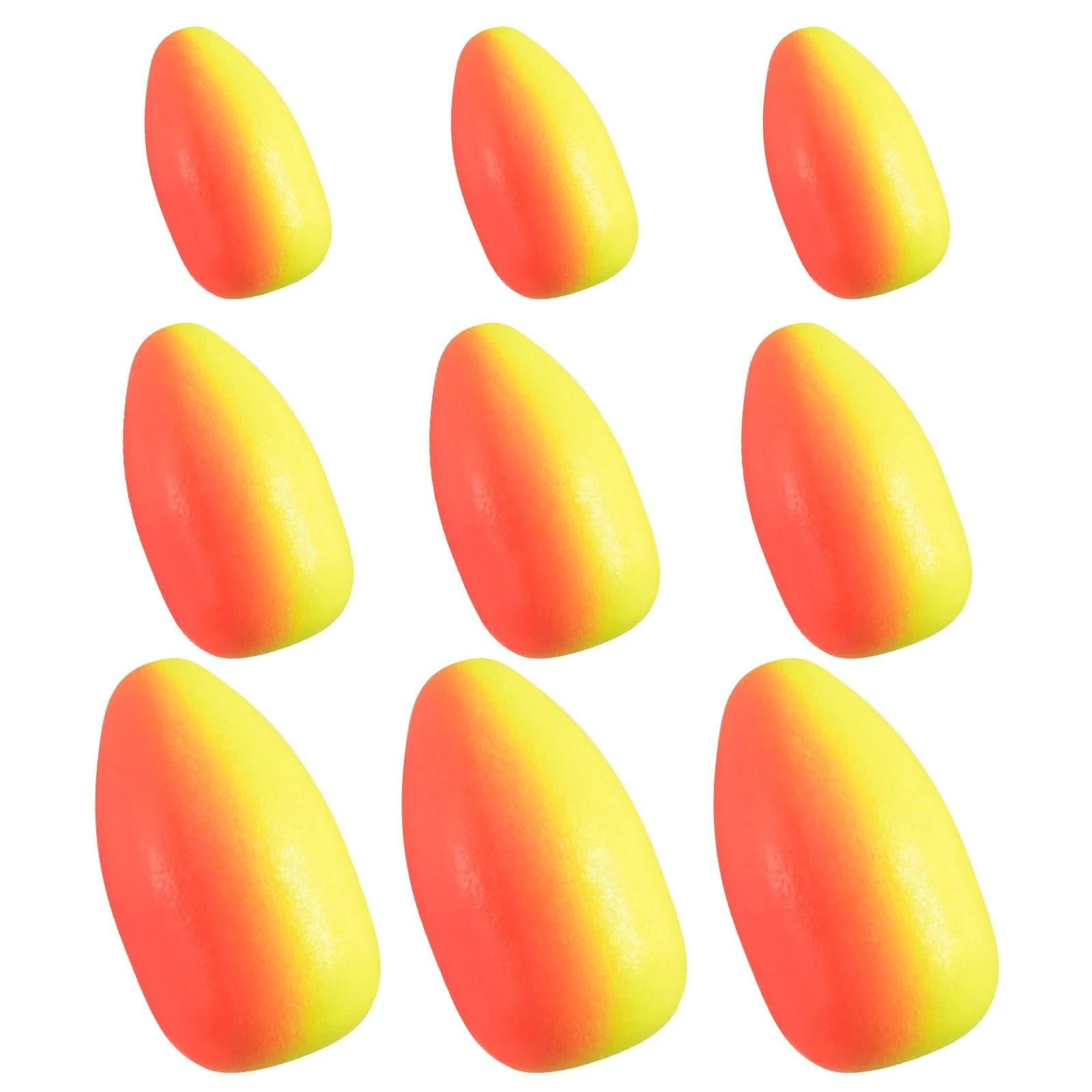 Dr.Fish 20pcs Bullet Foam Floats 6 Sizes - Image 18