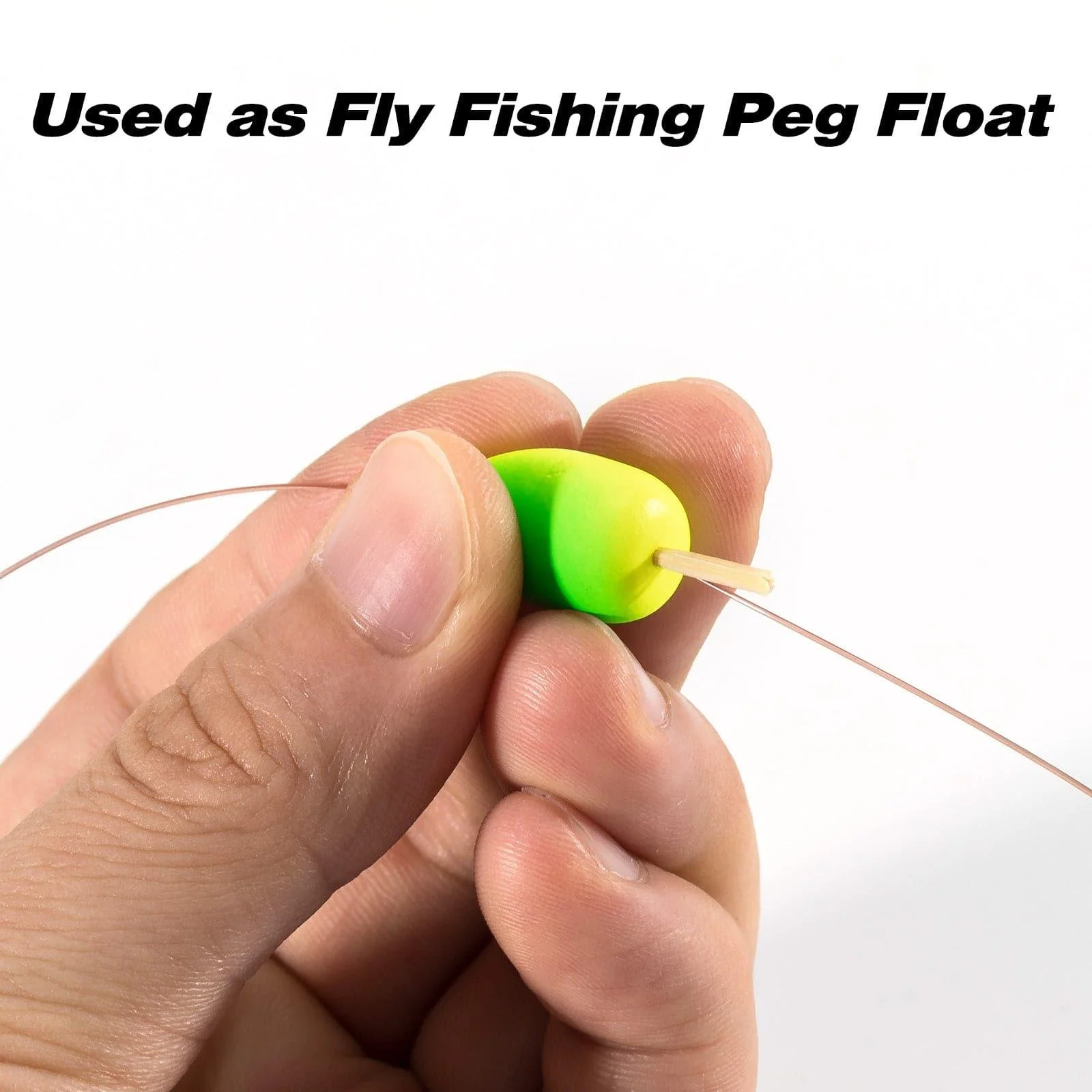 Dr.Fish 20pcs Bullet Foam Floats 6 Sizes - Image 5