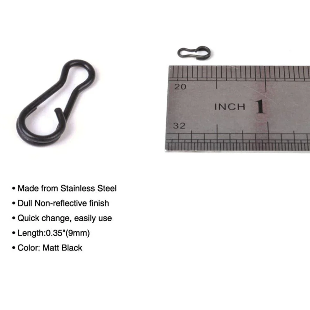 Dr.Fish 100pcs Kwick Lin-Q Clips - Image 2